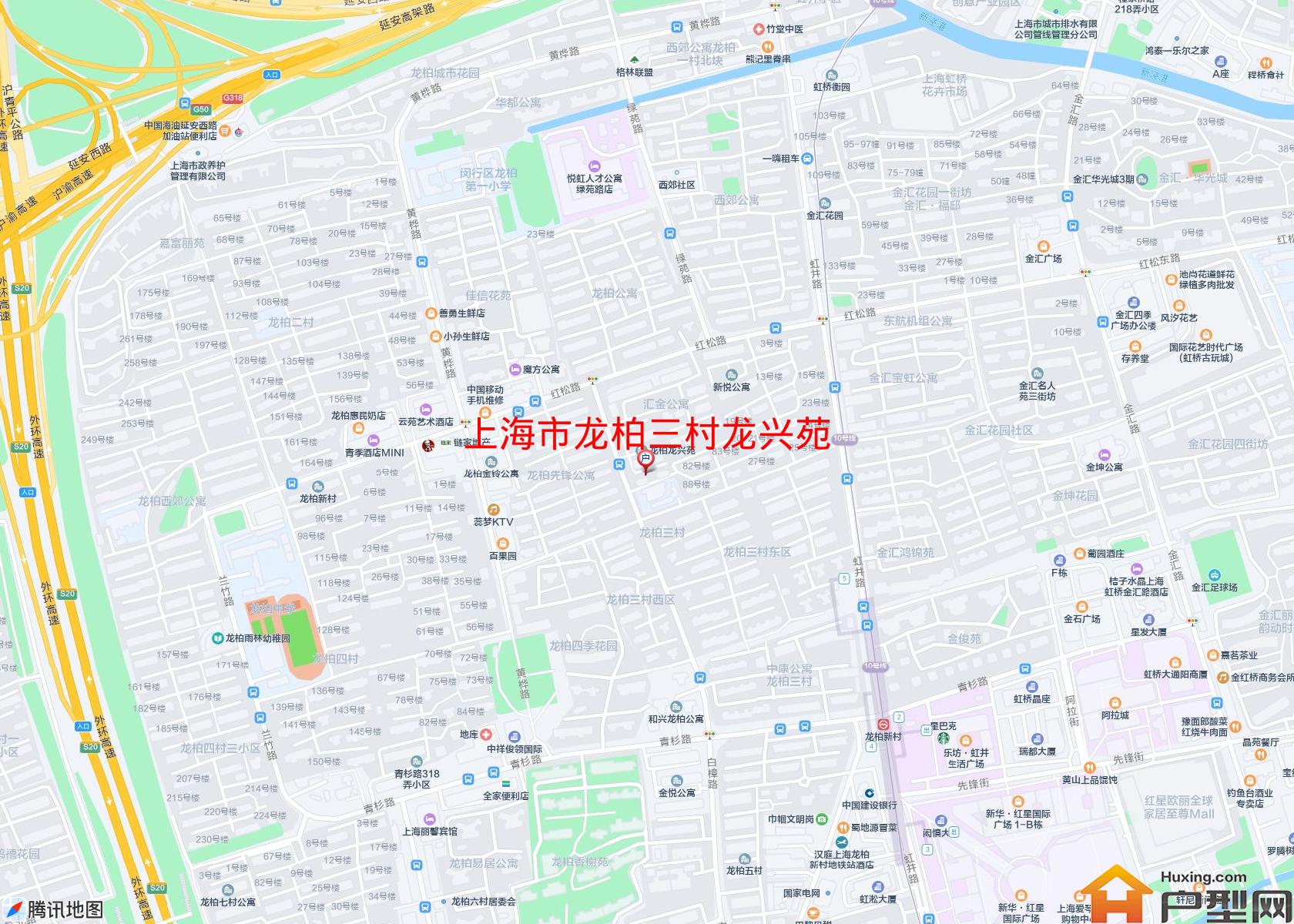 龙柏三村龙兴苑小区 - 户型网