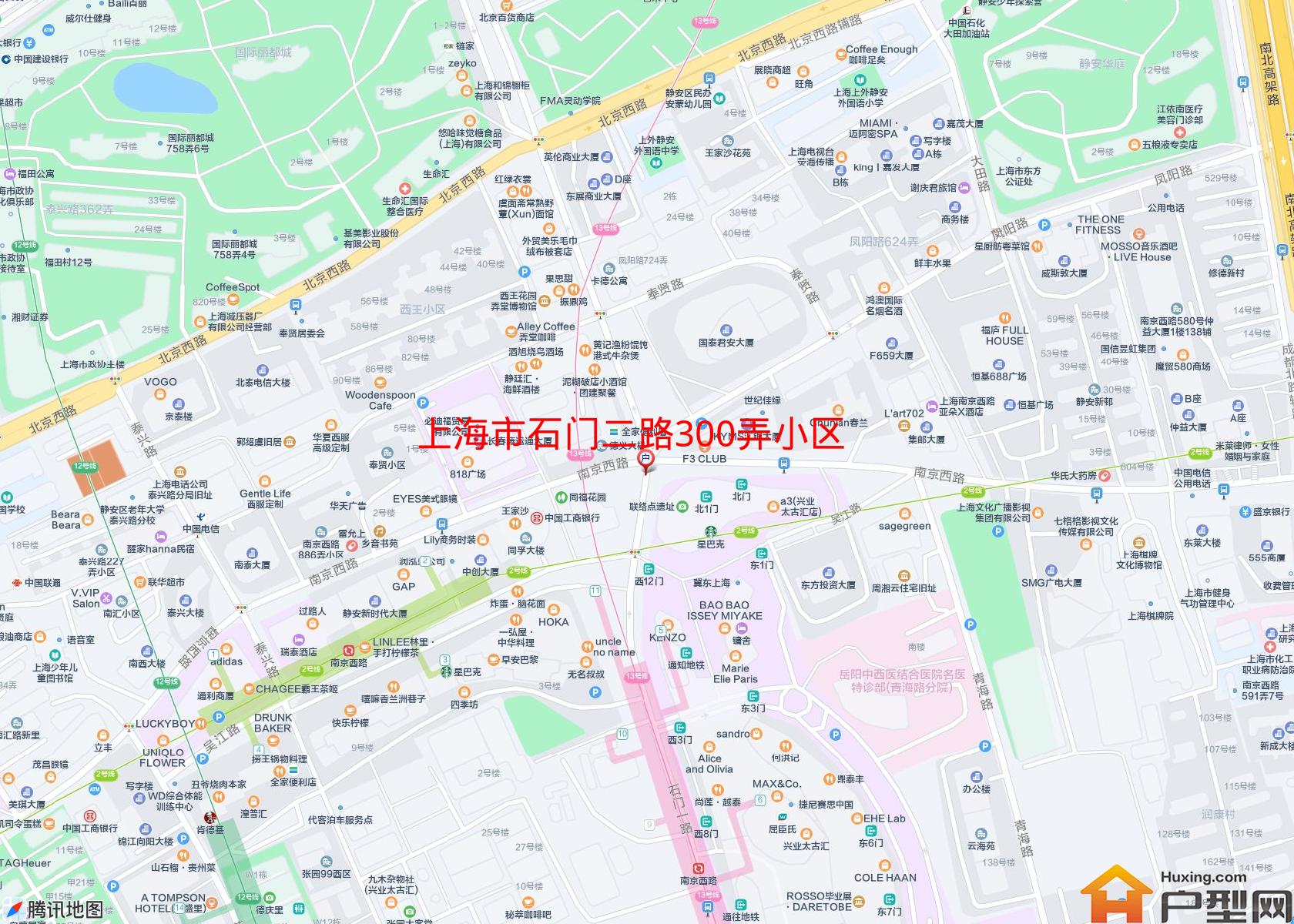 石门二路300弄小区小区 - 户型网