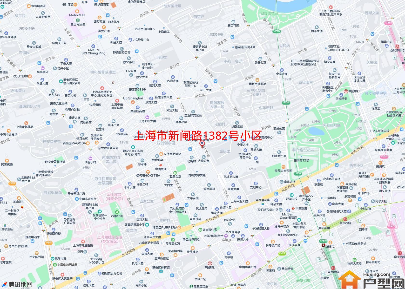 新闸路1382号小区小区 - 户型网