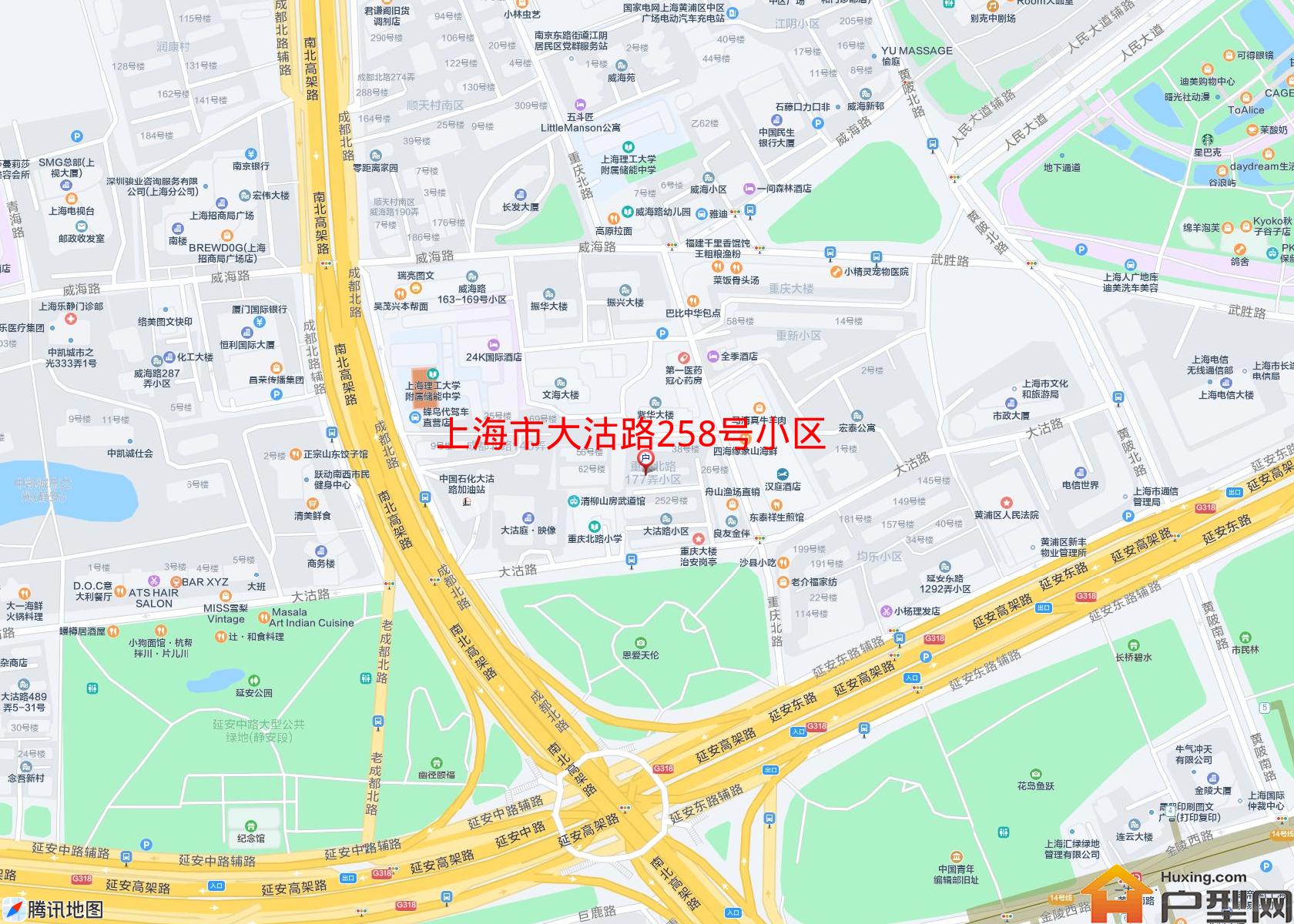 大沽路258号小区小区 - 户型网
