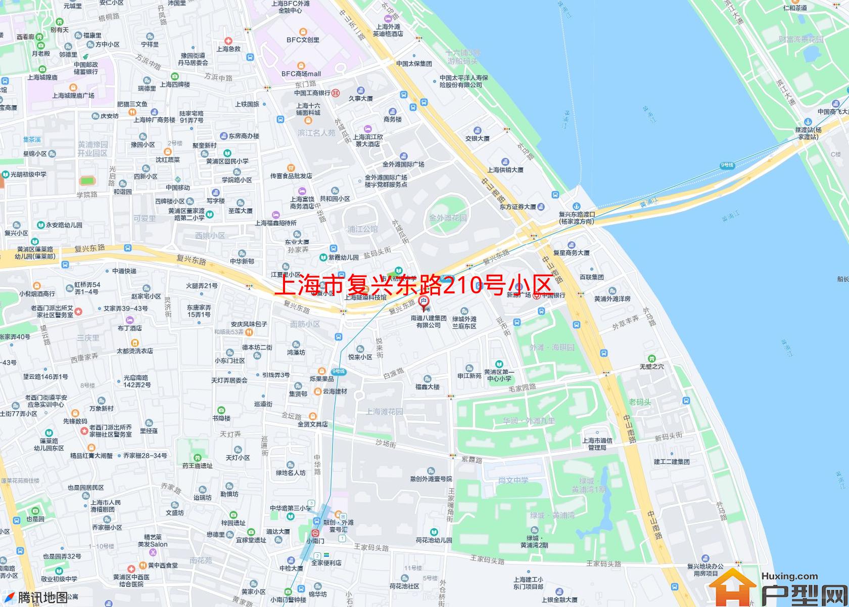 复兴东路210号小区小区 - 户型网