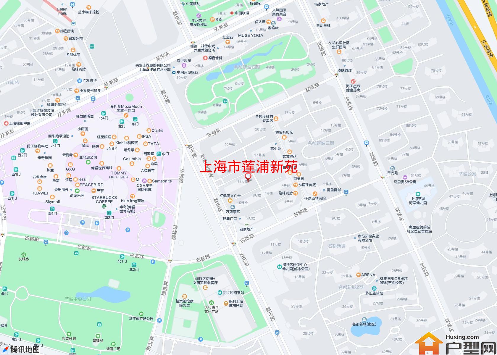 莲浦新苑小区 - 户型网