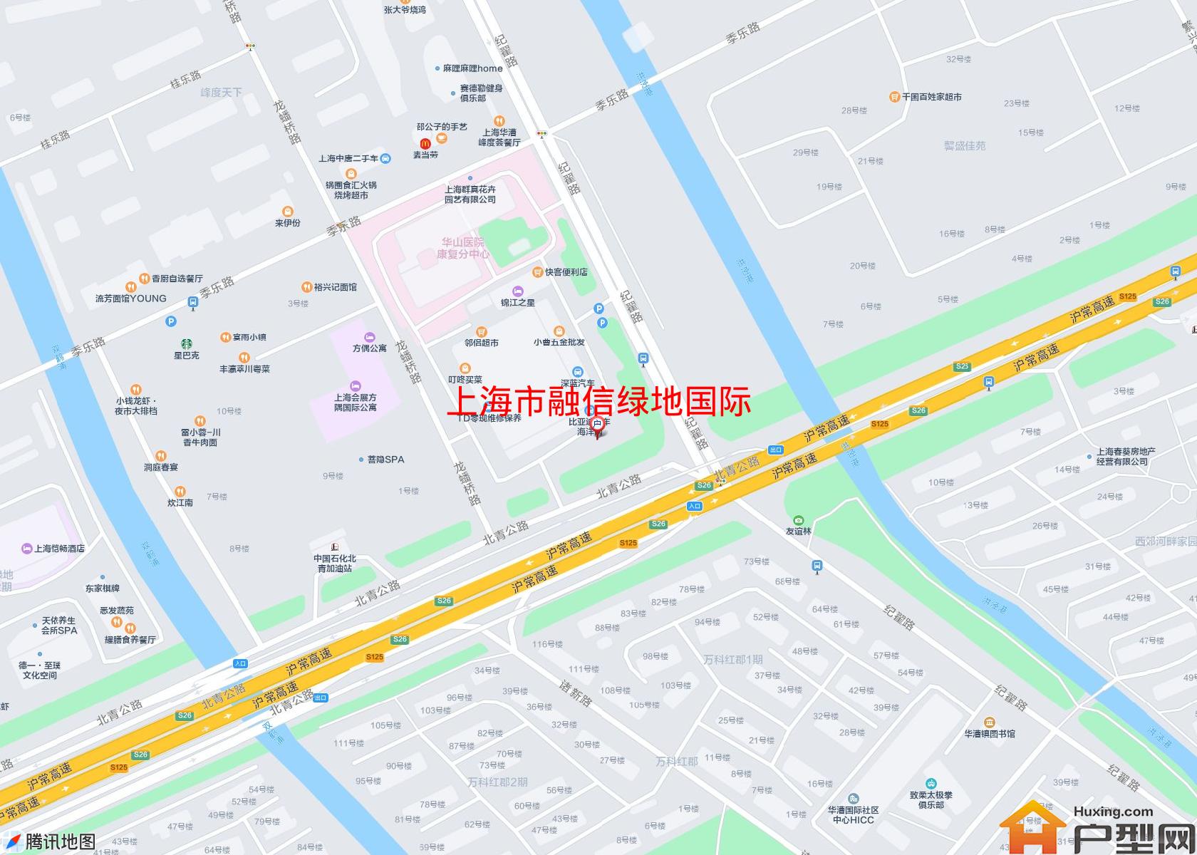 融信绿地国际小区 - 户型网