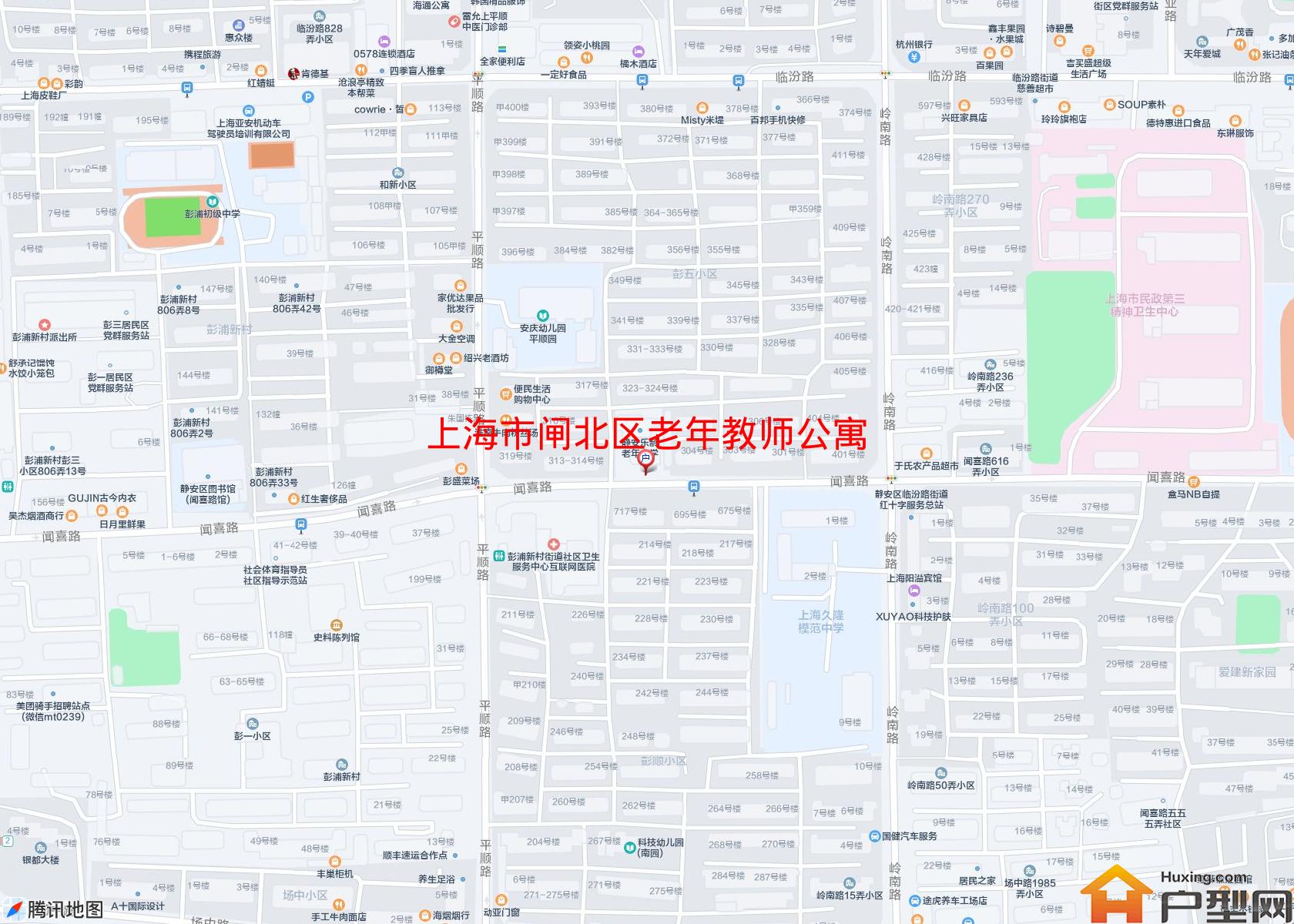 闸北区老年教师公寓小区 - 户型网