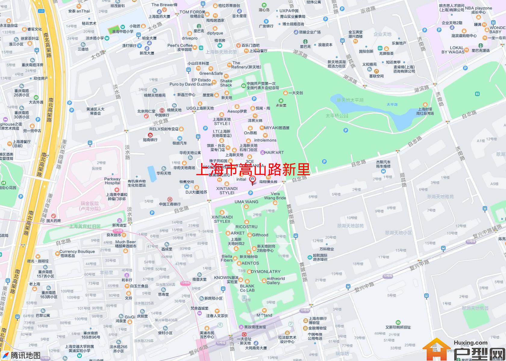 嵩山路新里小区 - 户型网