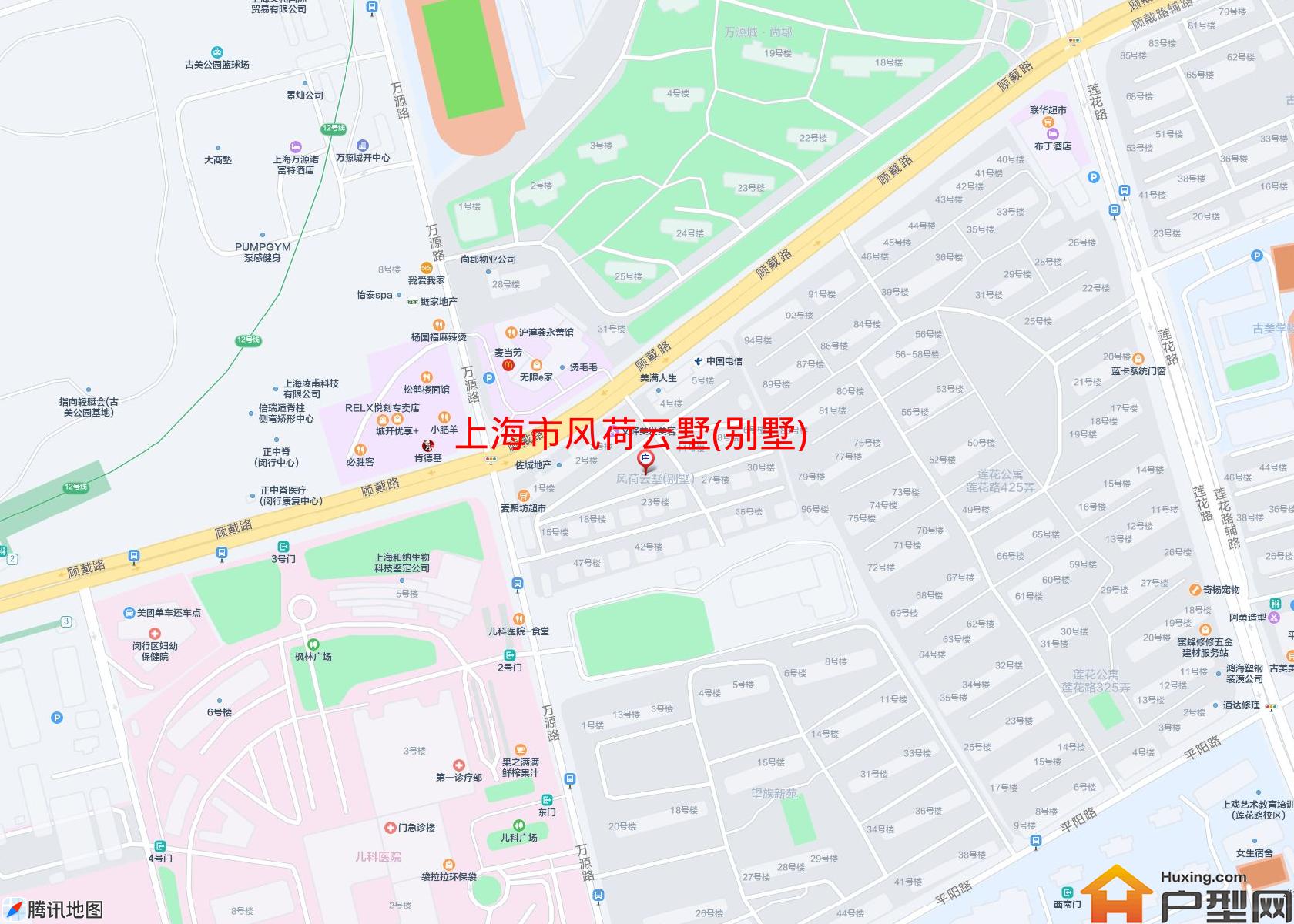 风荷云墅(别墅)小区 - 户型网