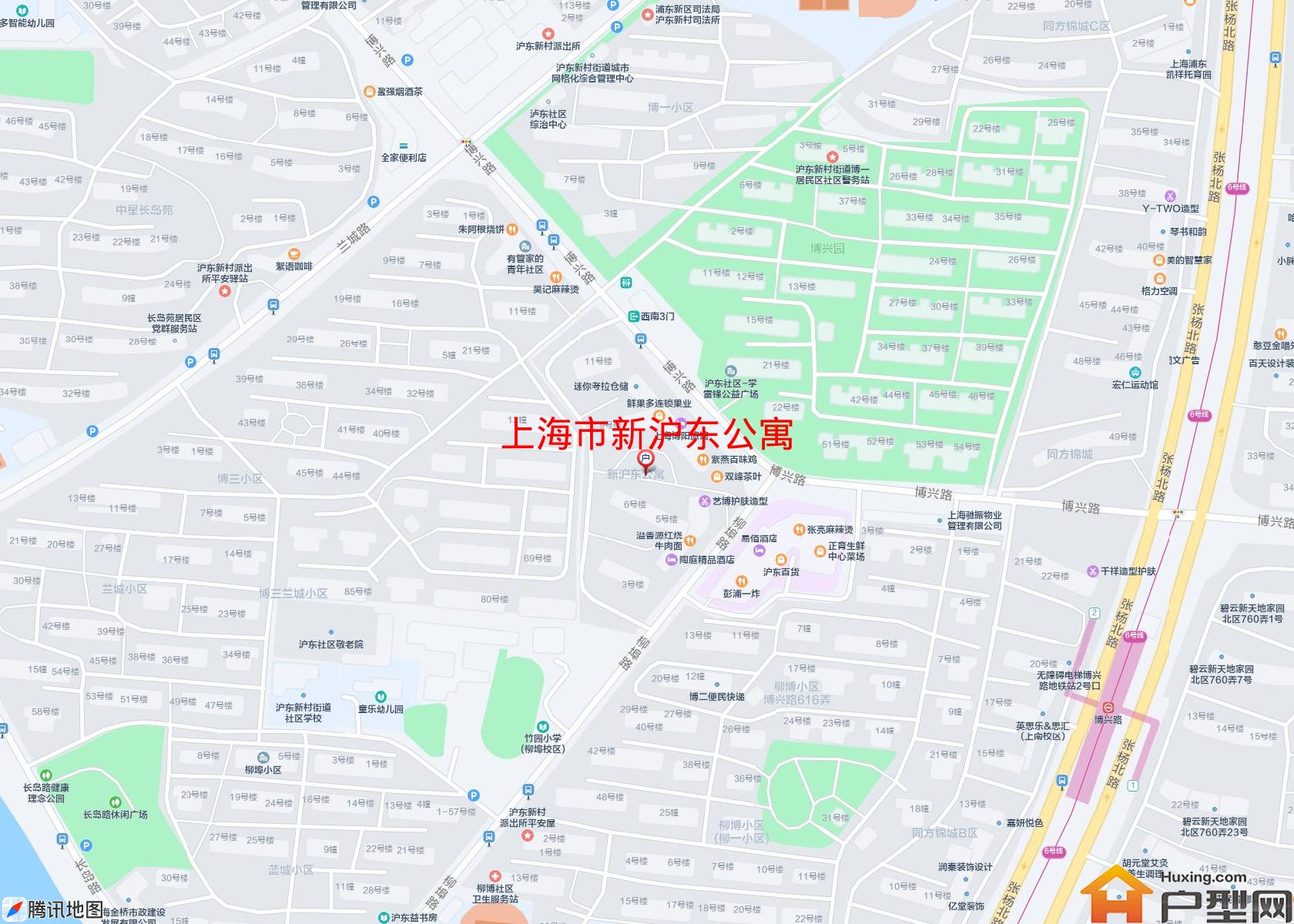 新沪东公寓小区 - 户型网