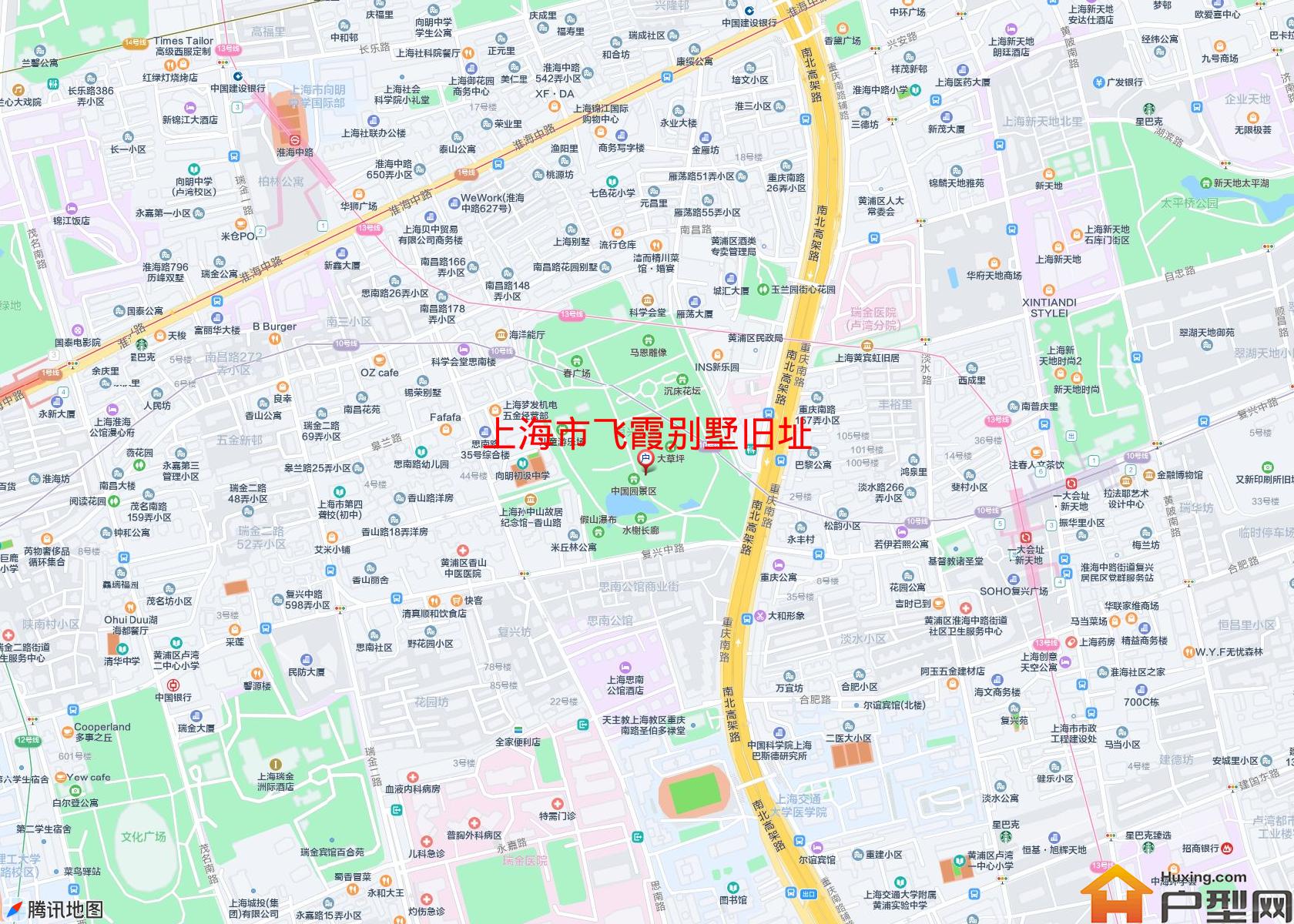 飞霞别墅旧址小区 - 户型网