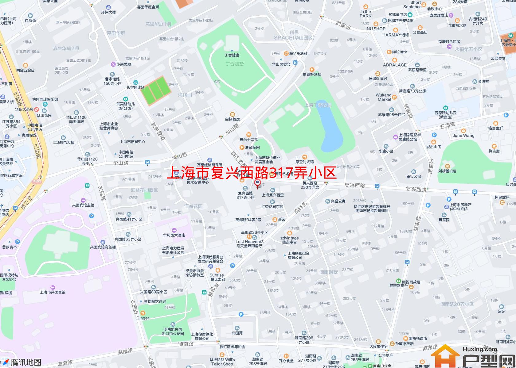 复兴西路317弄小区小区 - 户型网 复兴西路317弄小区小区 - 户型网