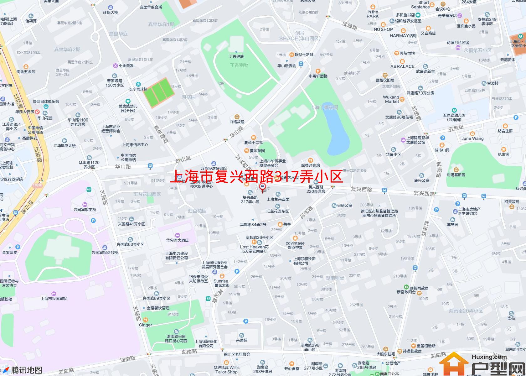 复兴西路317弄小区小区 - 户型网