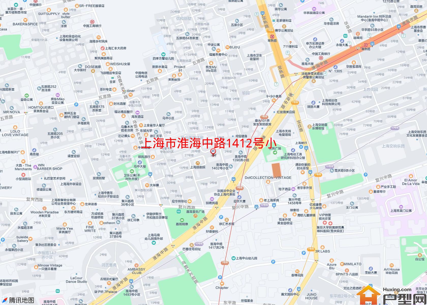 淮海中路1412号小区小区 - 户型网