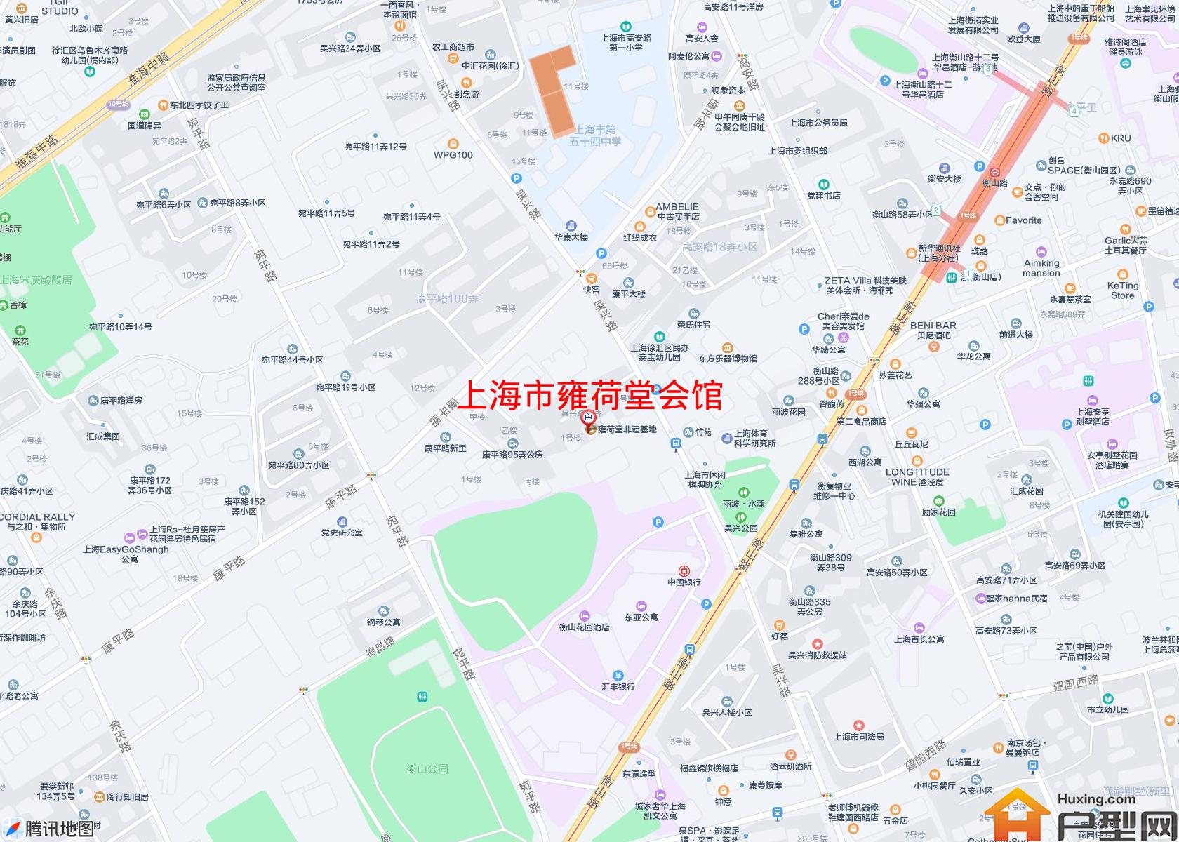 雍荷堂会馆小区 - 户型网
