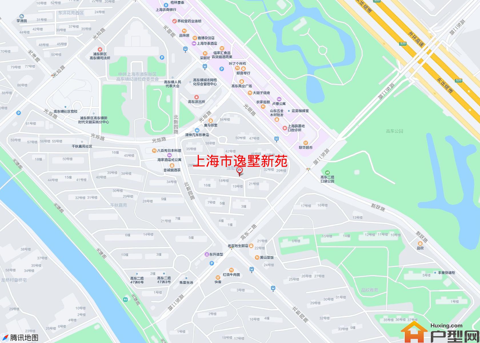逸墅新苑小区 - 户型网