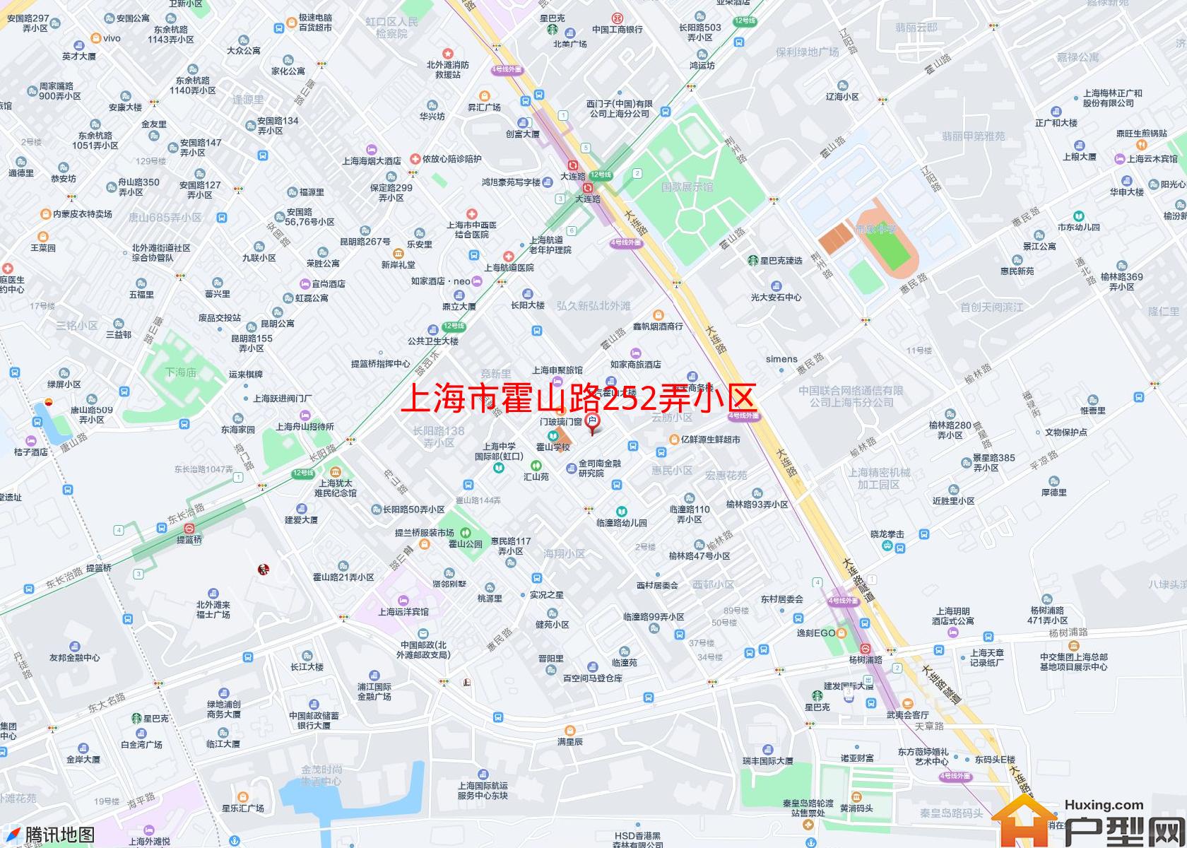 霍山路252弄小区小区 - 户型网