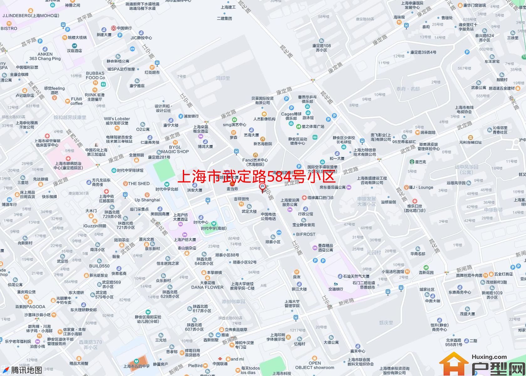 武定路584号小区小区 - 户型网
