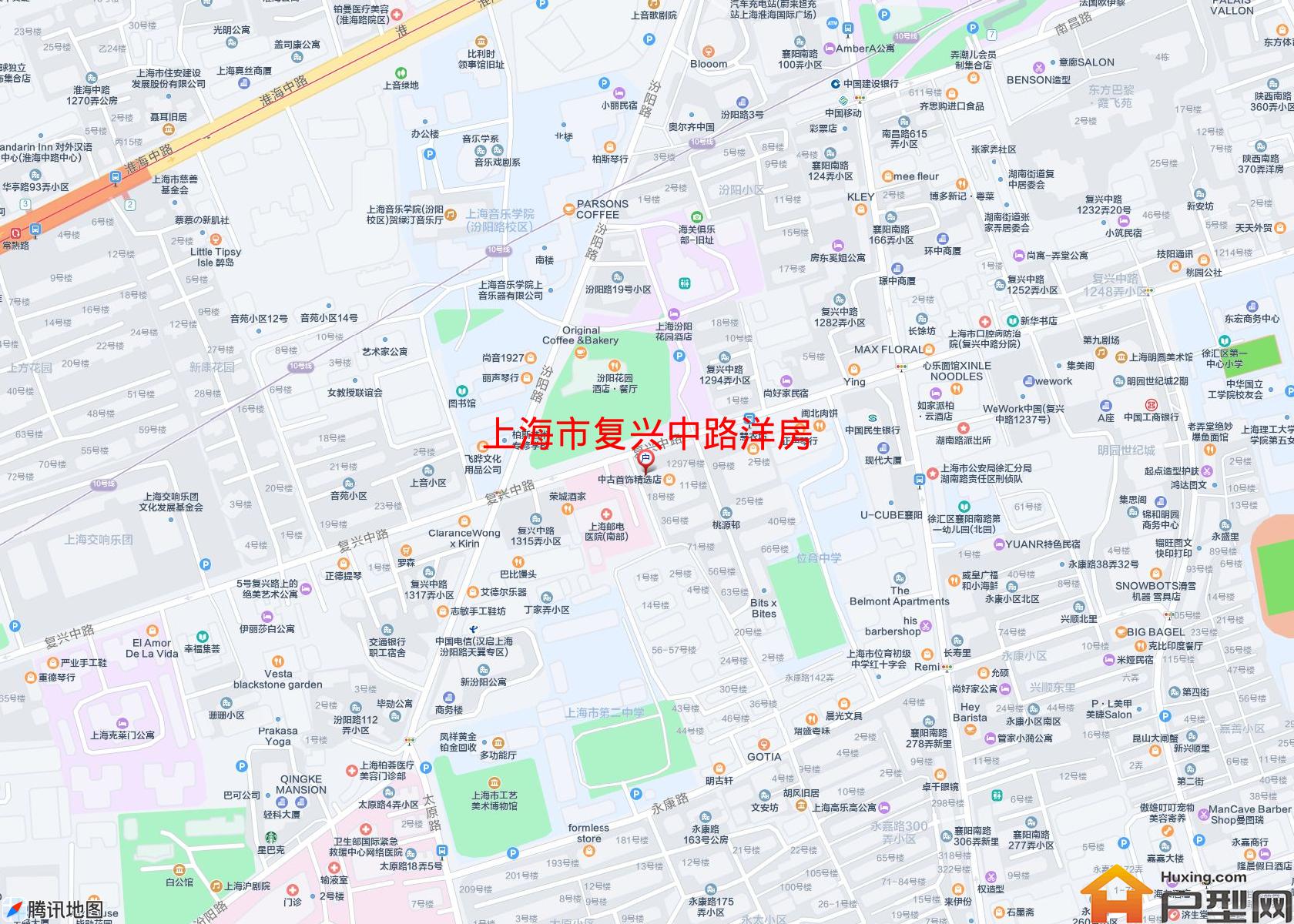 复兴中路洋房小区 - 户型网