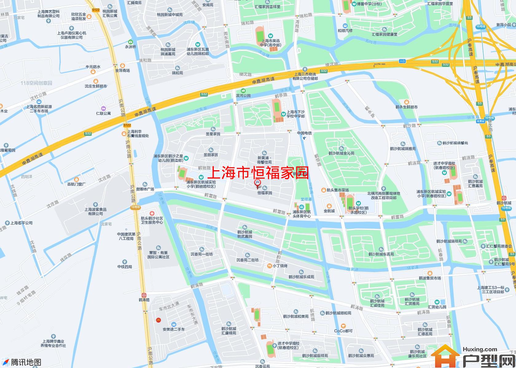 恒福家园小区 - 户型网