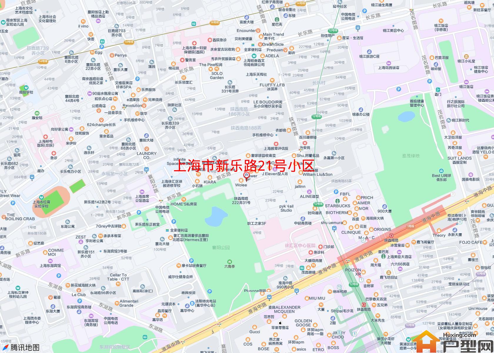 新乐路21号小区小区 - 户型网