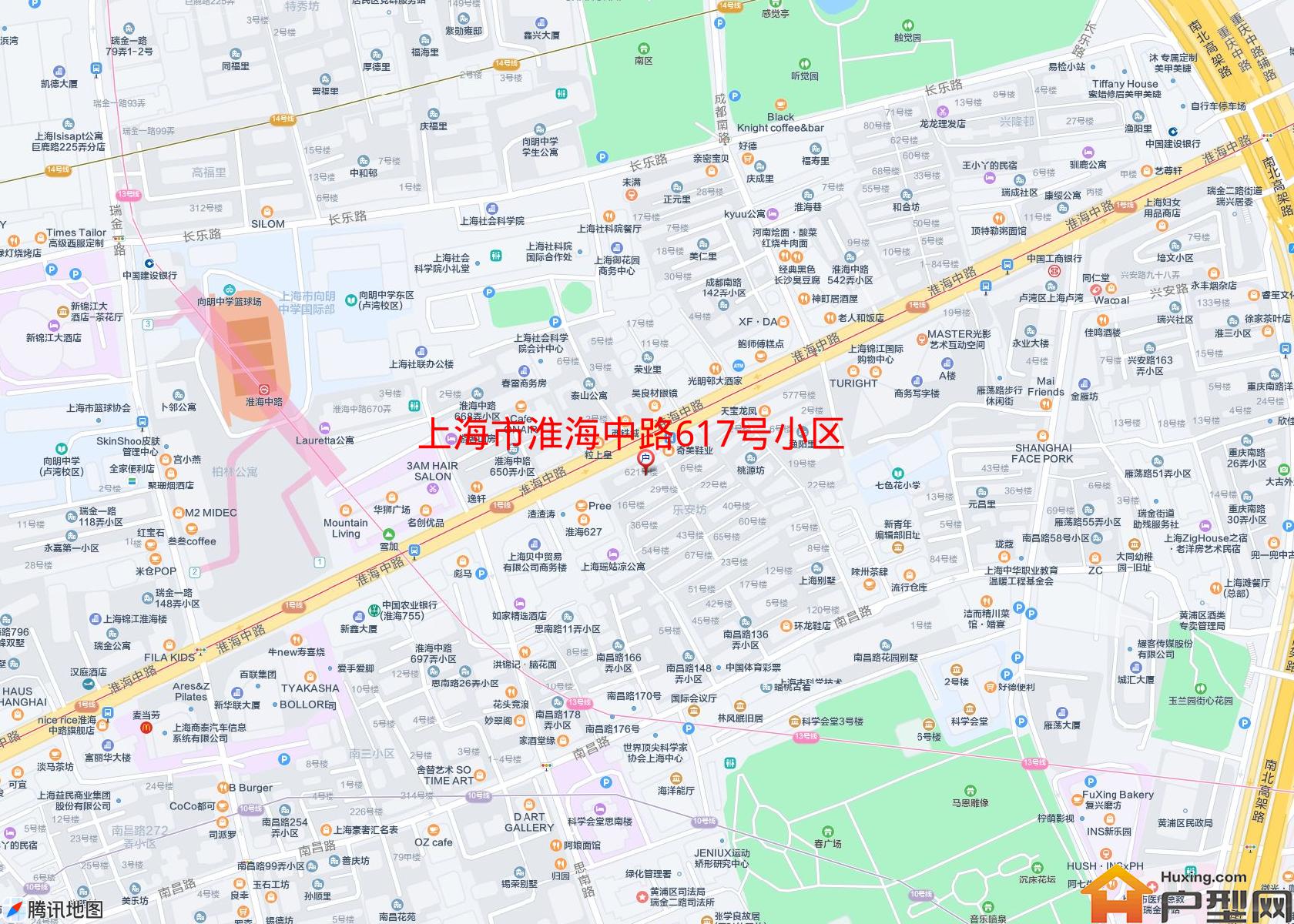 淮海中路617号小区小区 - 户型网