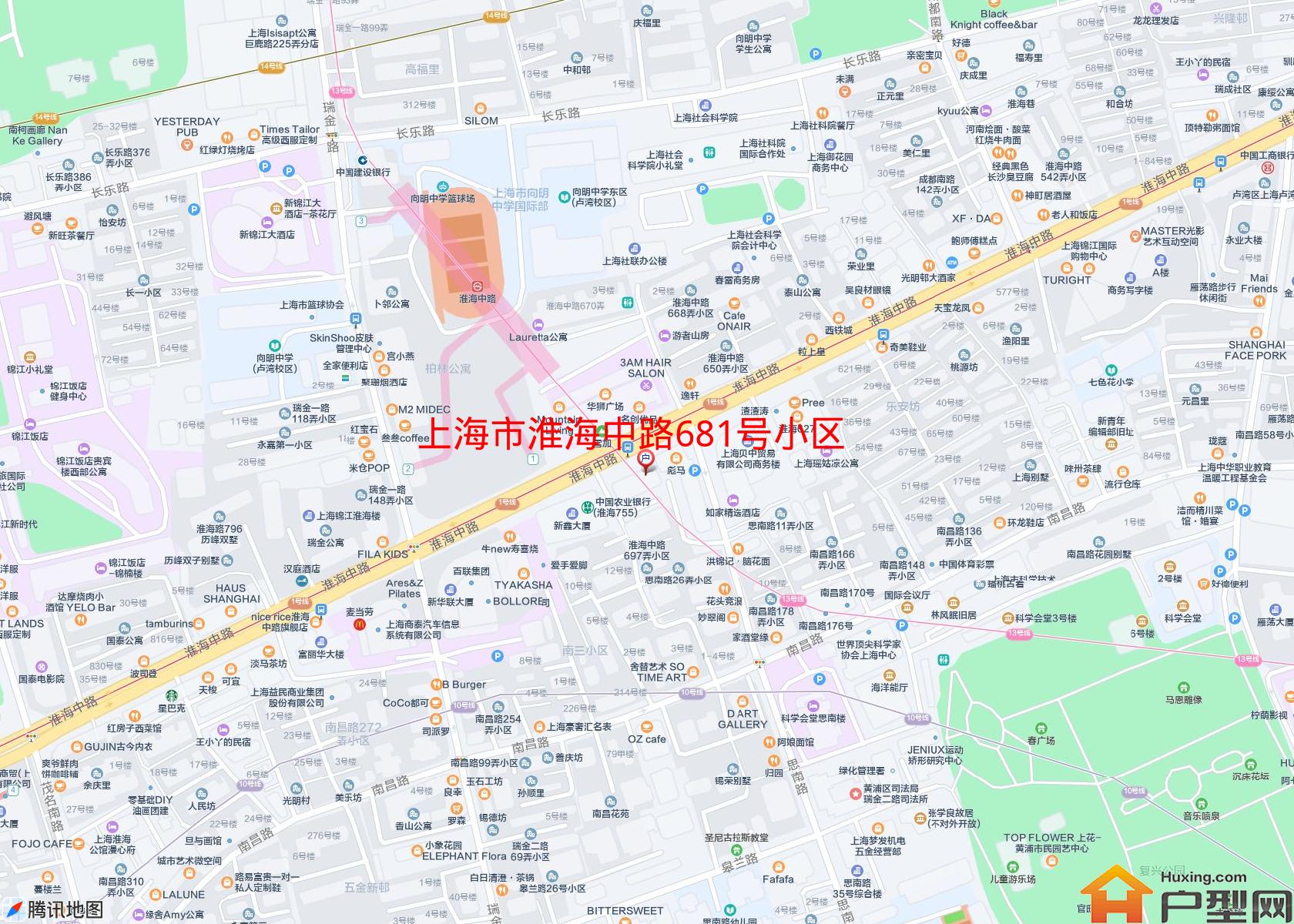 淮海中路681号小区小区 - 户型网