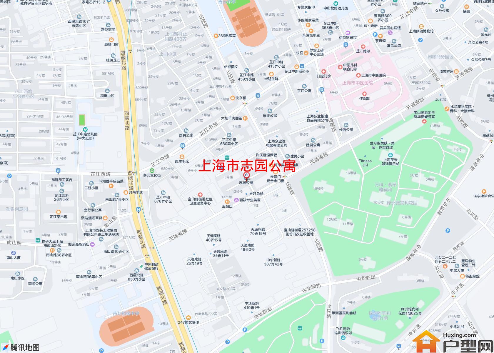 志园公寓小区 - 户型网
