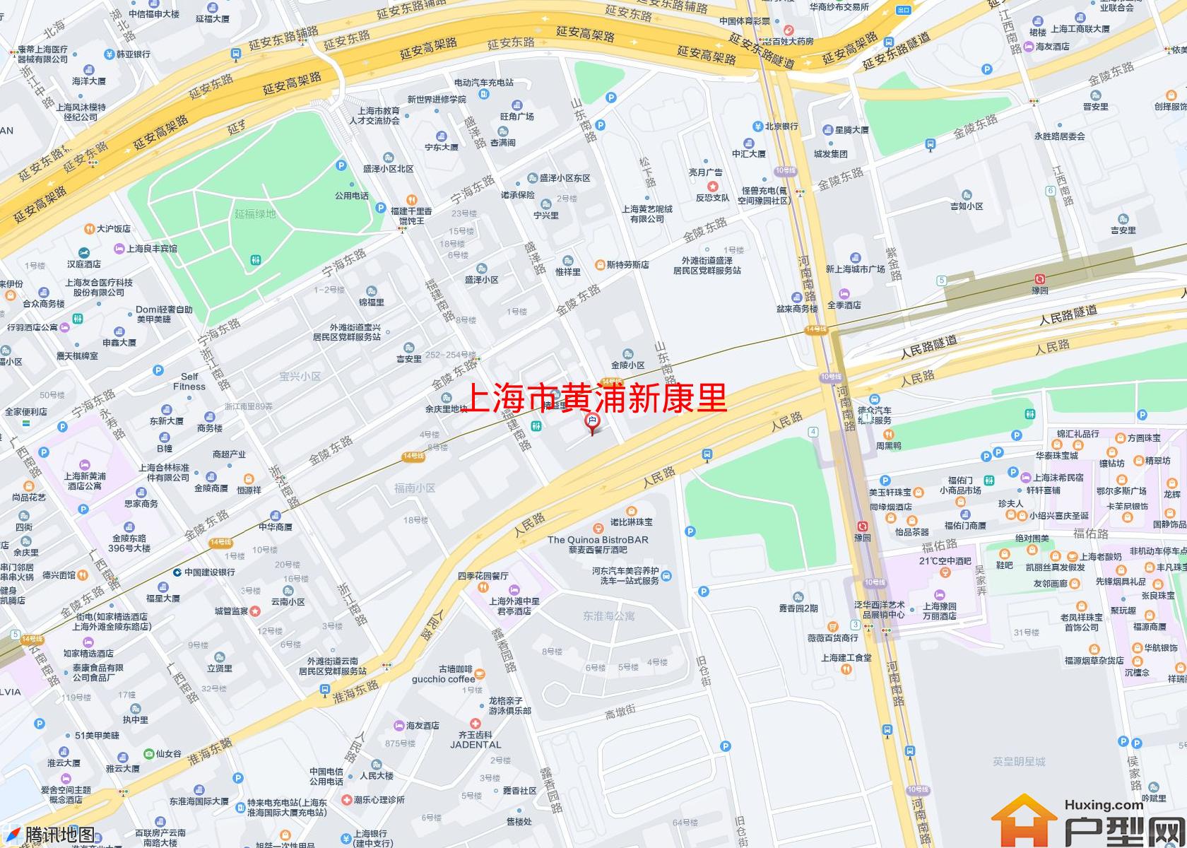 黄浦新康里小区 - 户型网