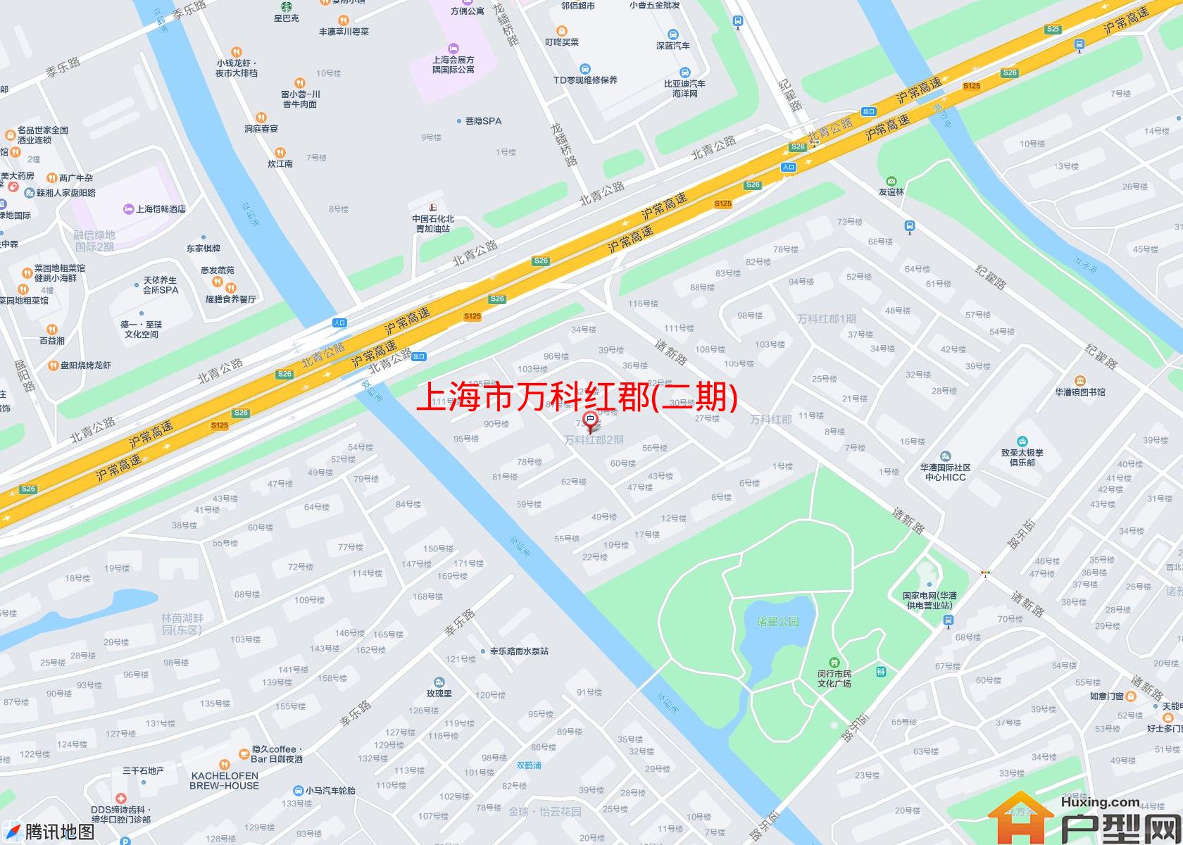 万科红郡(二期)小区 - 户型网