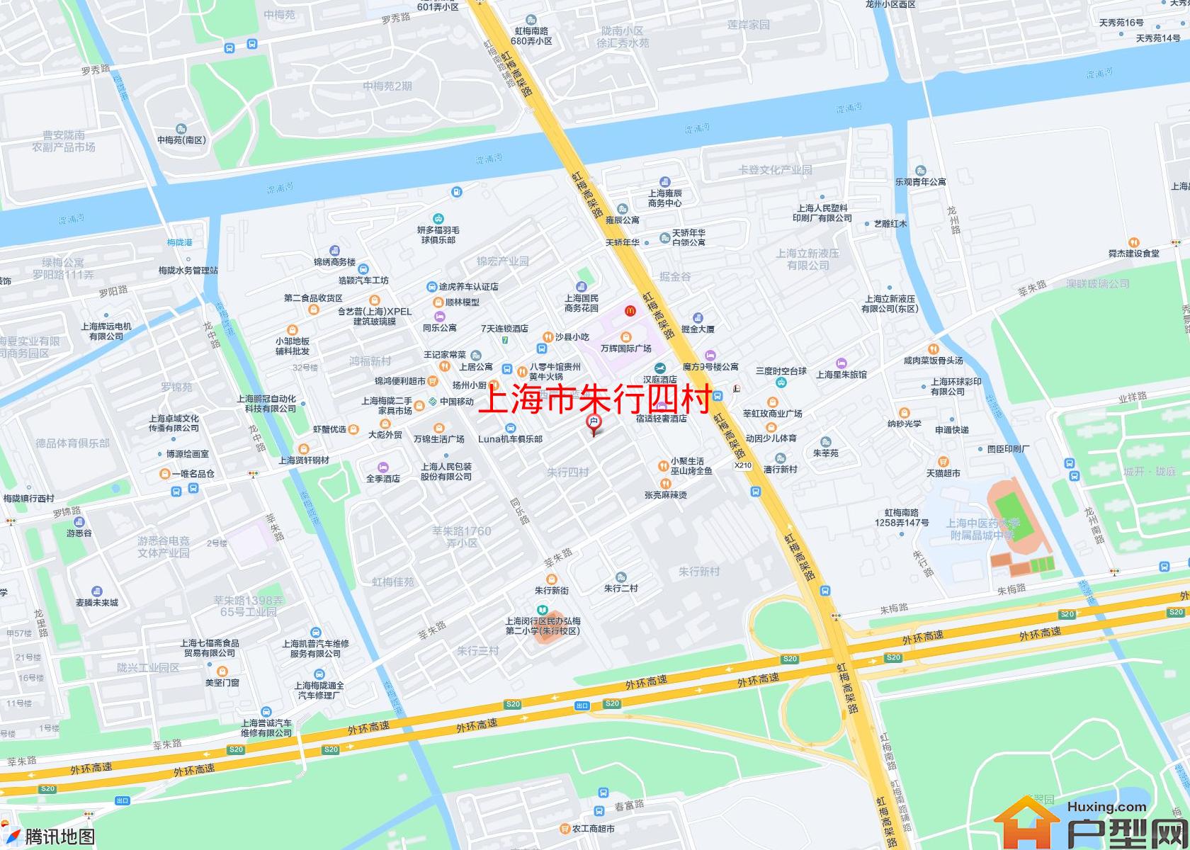 朱行四村小区 - 户型网