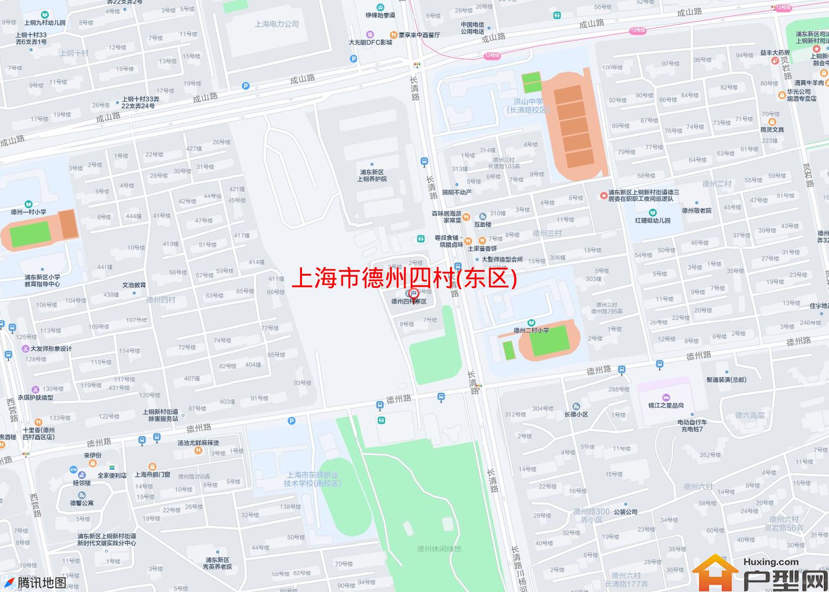 德州四村(东区)小区 - 户型网