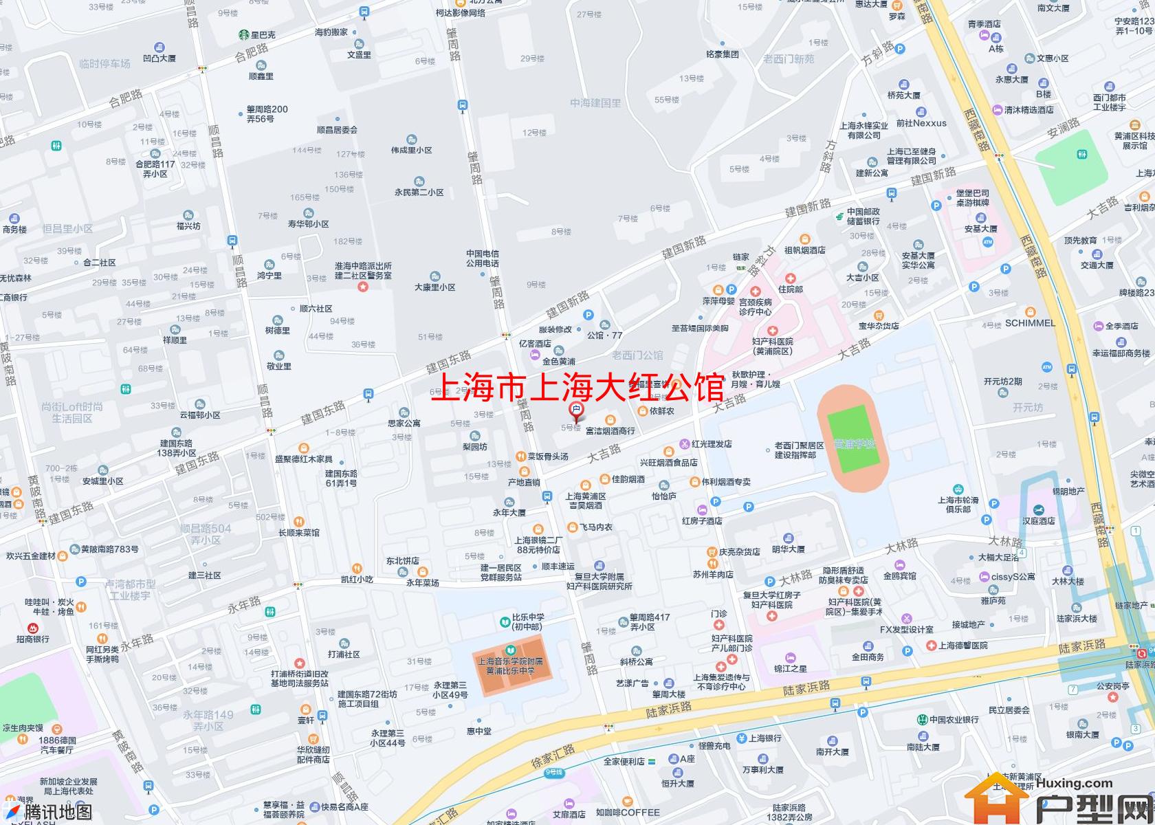 上海大红公馆小区 - 户型网