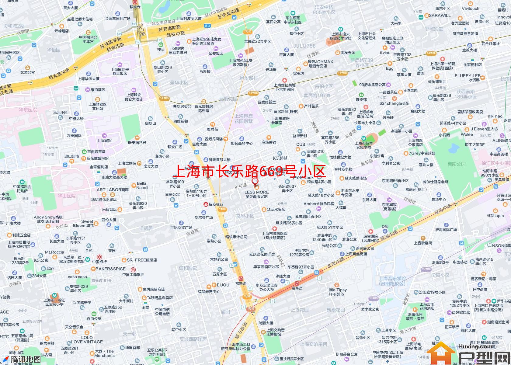 长乐路669号小区小区 - 户型网