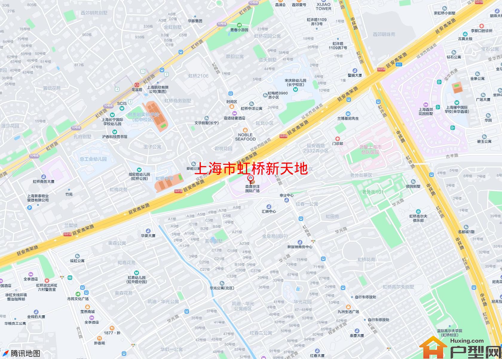 虹桥新天地小区 - 户型网