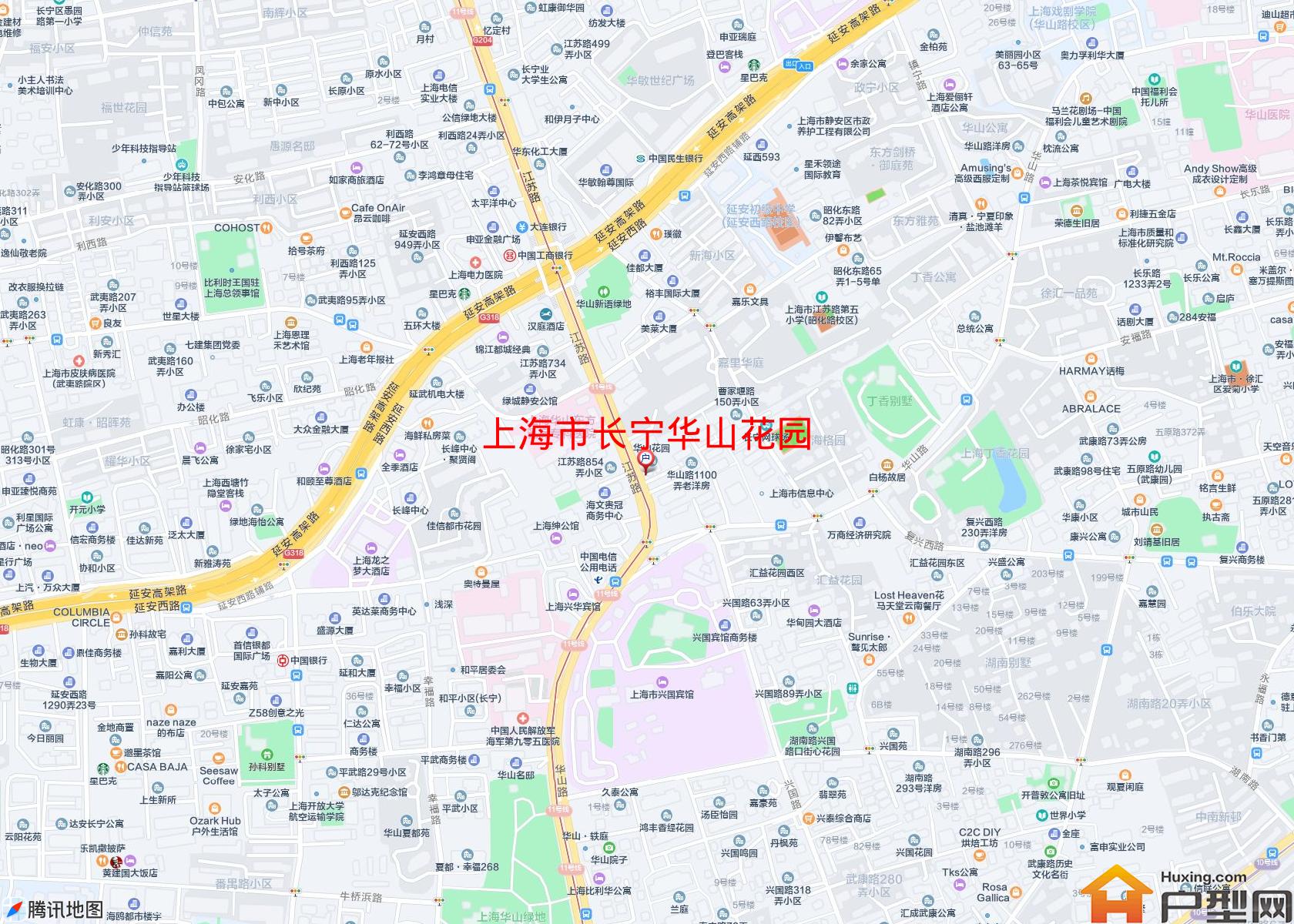 长宁华山花园小区 - 户型网