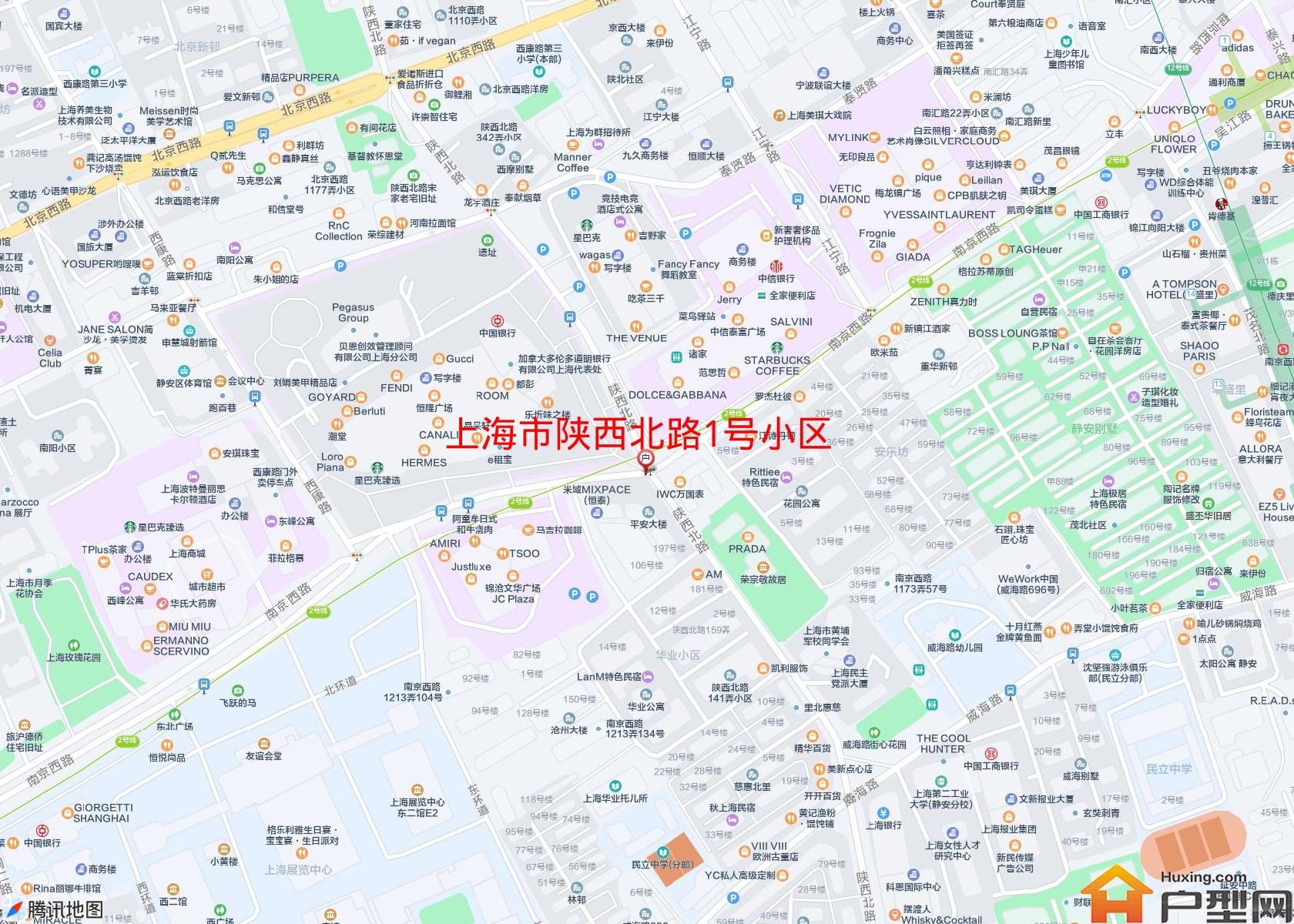 陕西北路1号小区小区 - 户型网