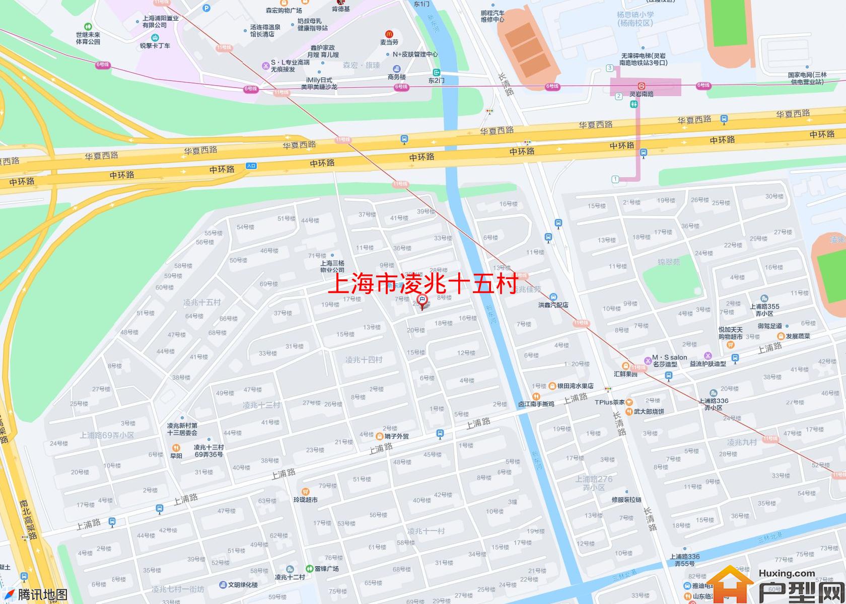 凌兆十五村小区 - 户型网