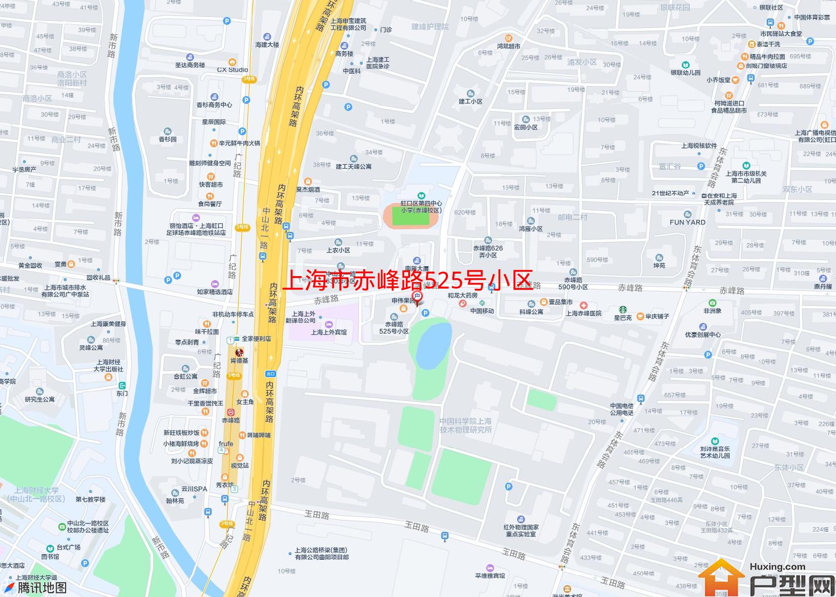 赤峰路525号小区小区 - 户型网