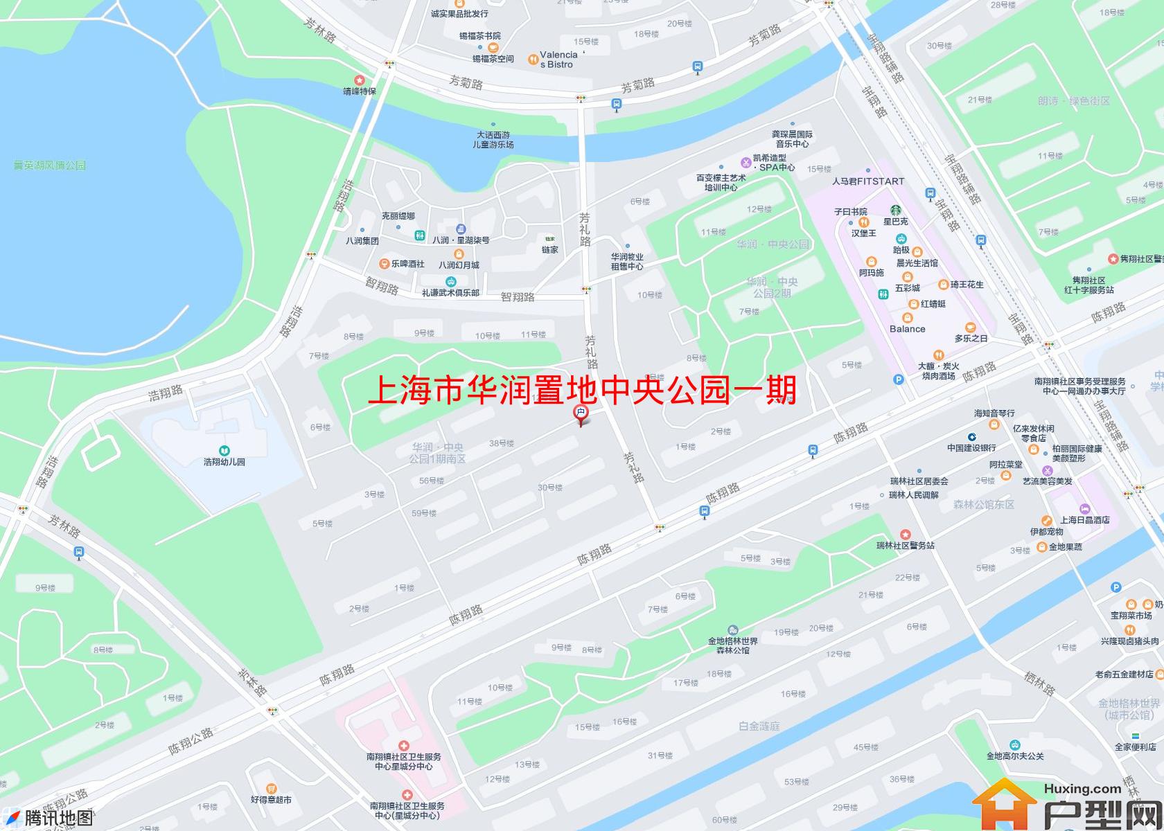 华润置地中央公园一期南区小区 - 户型网