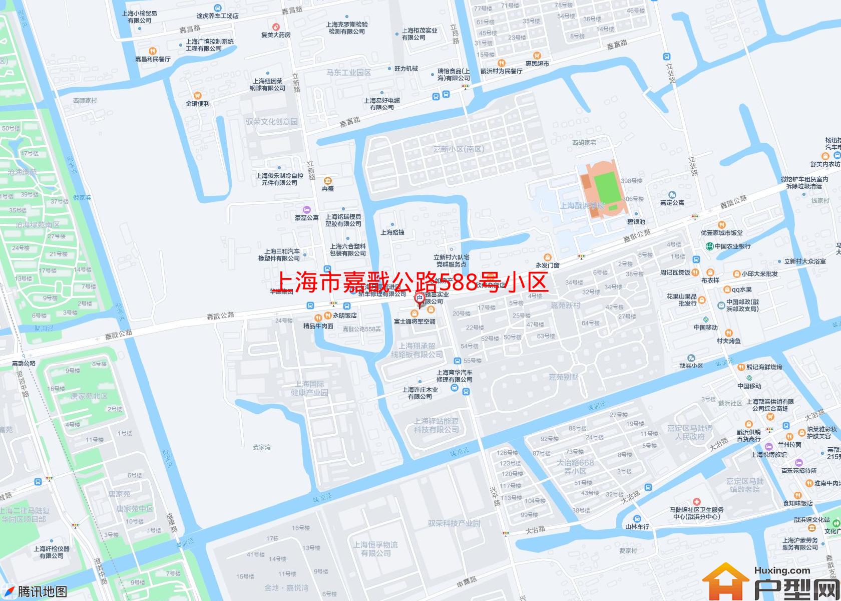 嘉戬公路588号小区小区 - 户型网