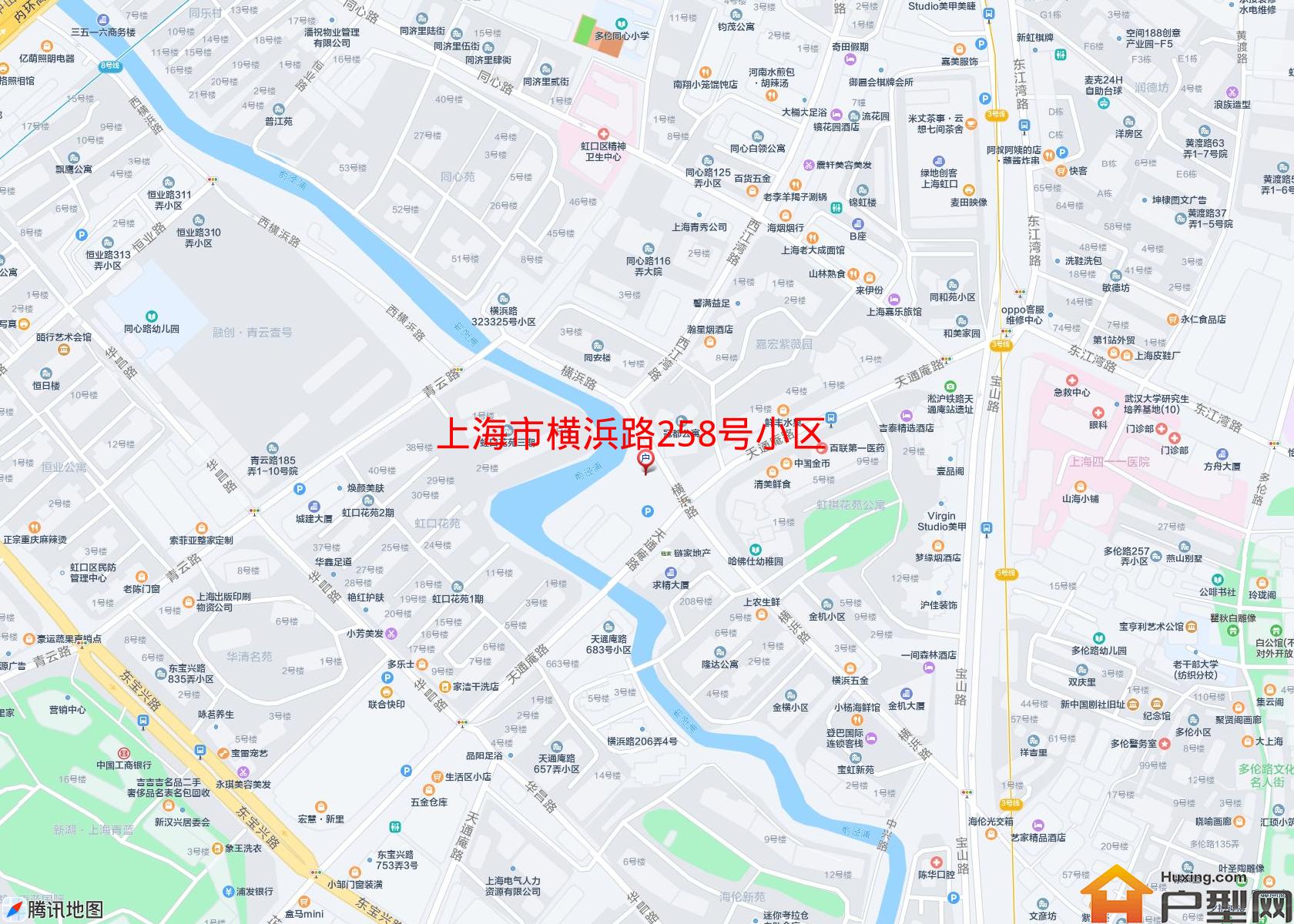 横浜路258号小区小区 - 户型网