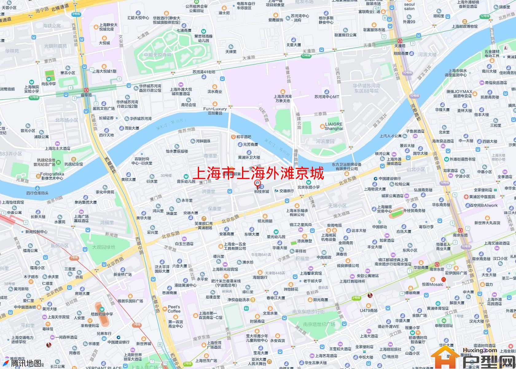 上海外滩京城小区 - 户型网