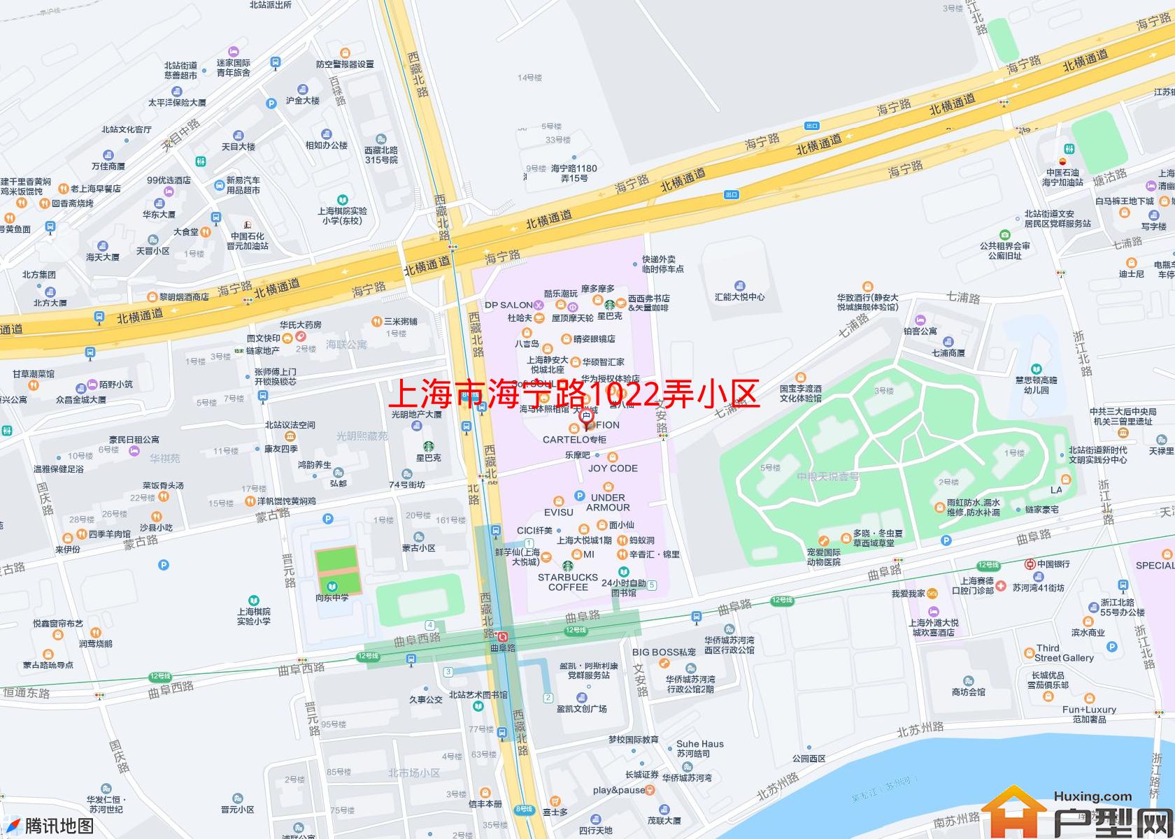 海宁路1022弄小区小区 - 户型网