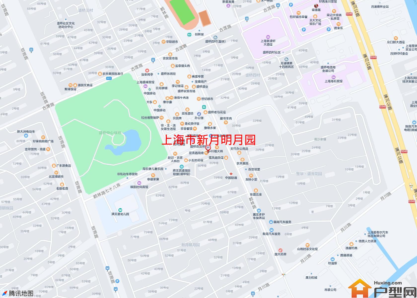 新月明月园小区 - 户型网