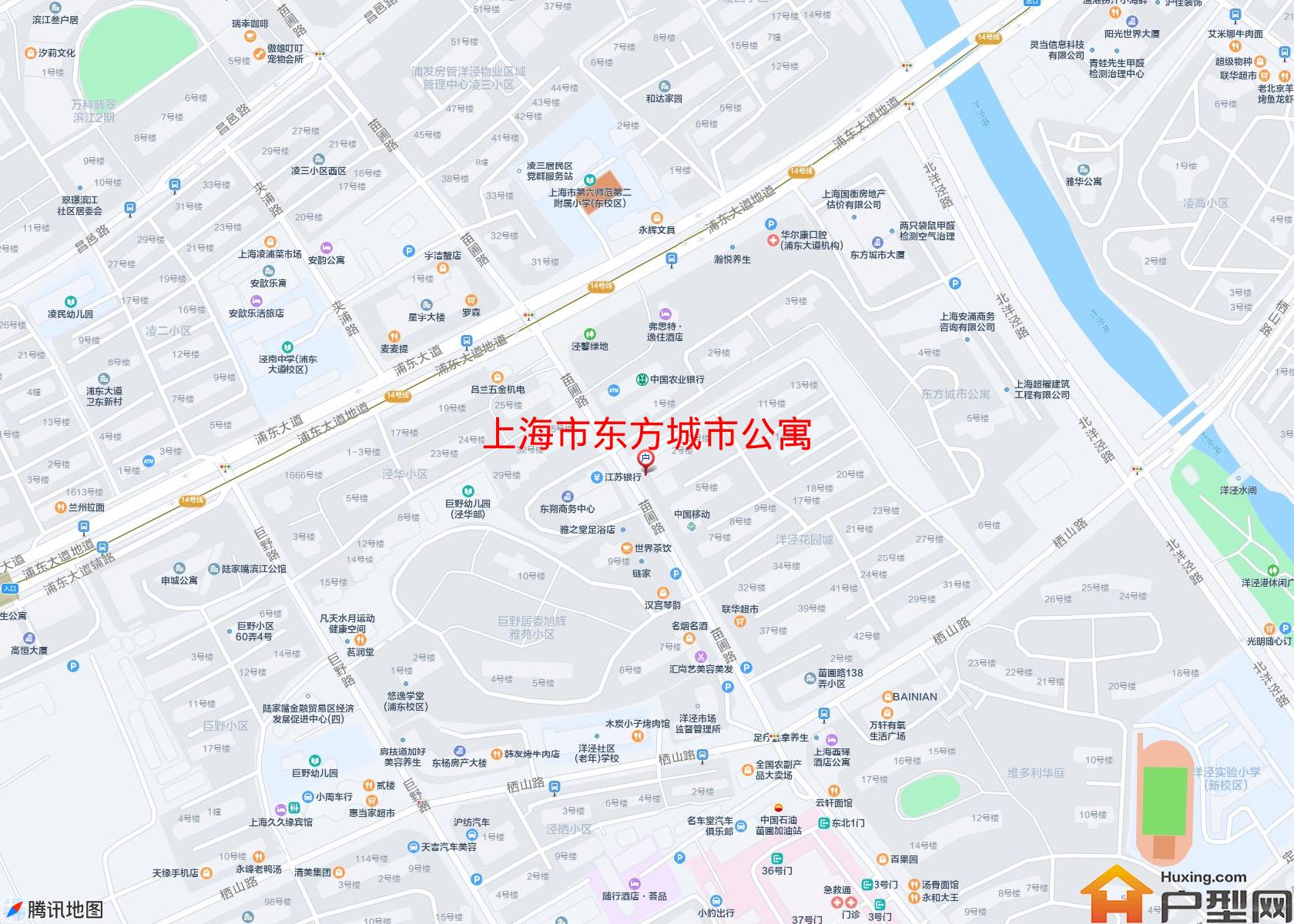 东方城市公寓小区 - 户型网