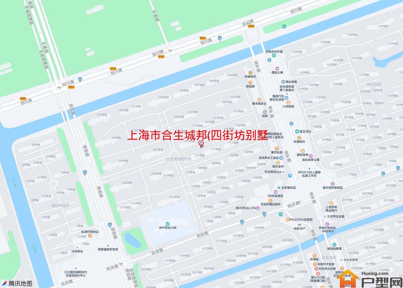 合生城邦(四街坊别墅)小区 - 户型网