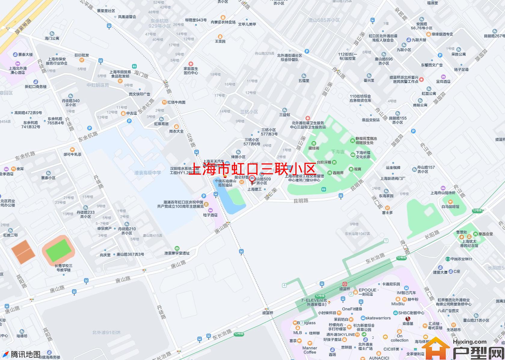 虹口三联小区小区 - 户型网