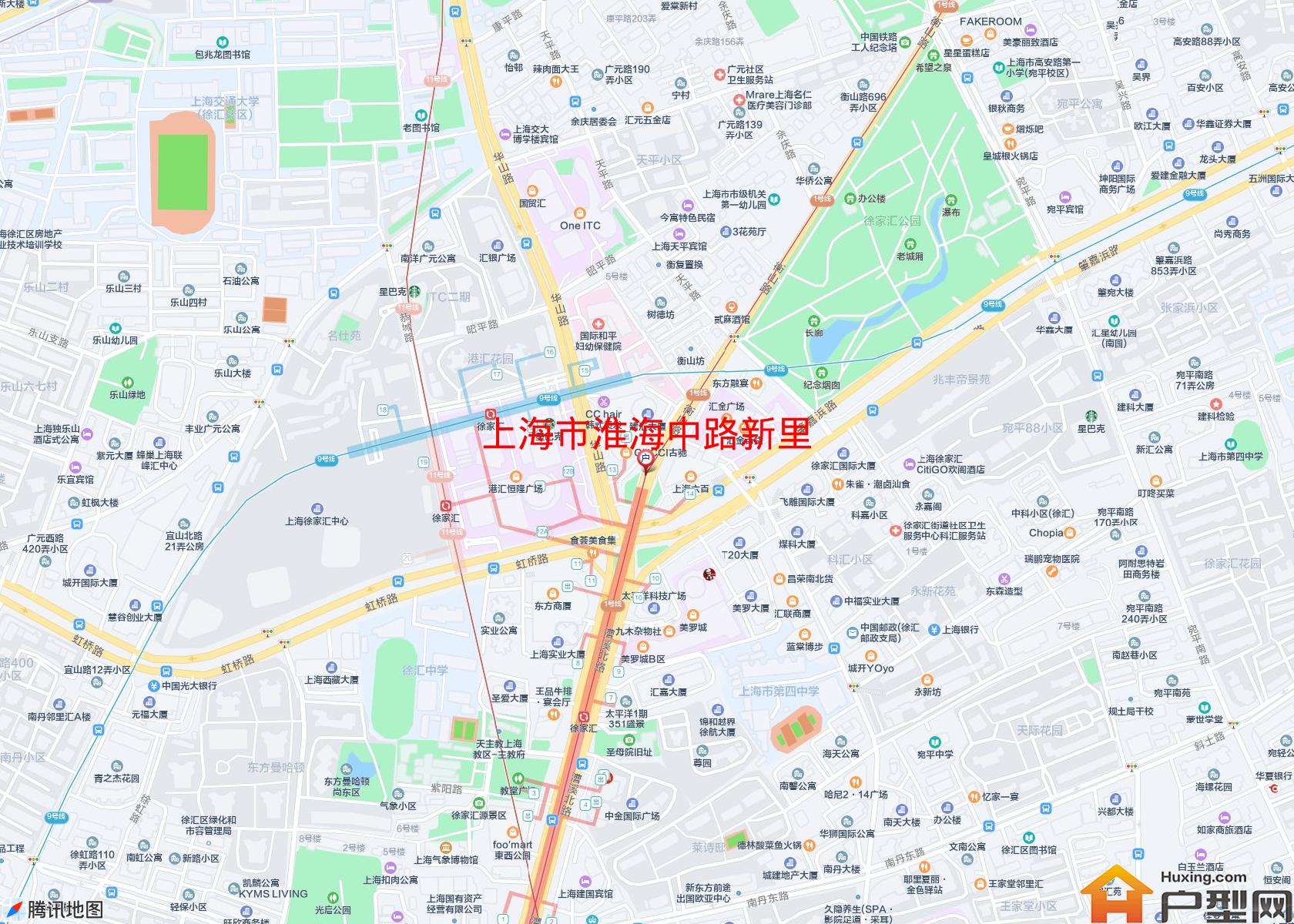 淮海中路新里小区 - 户型网