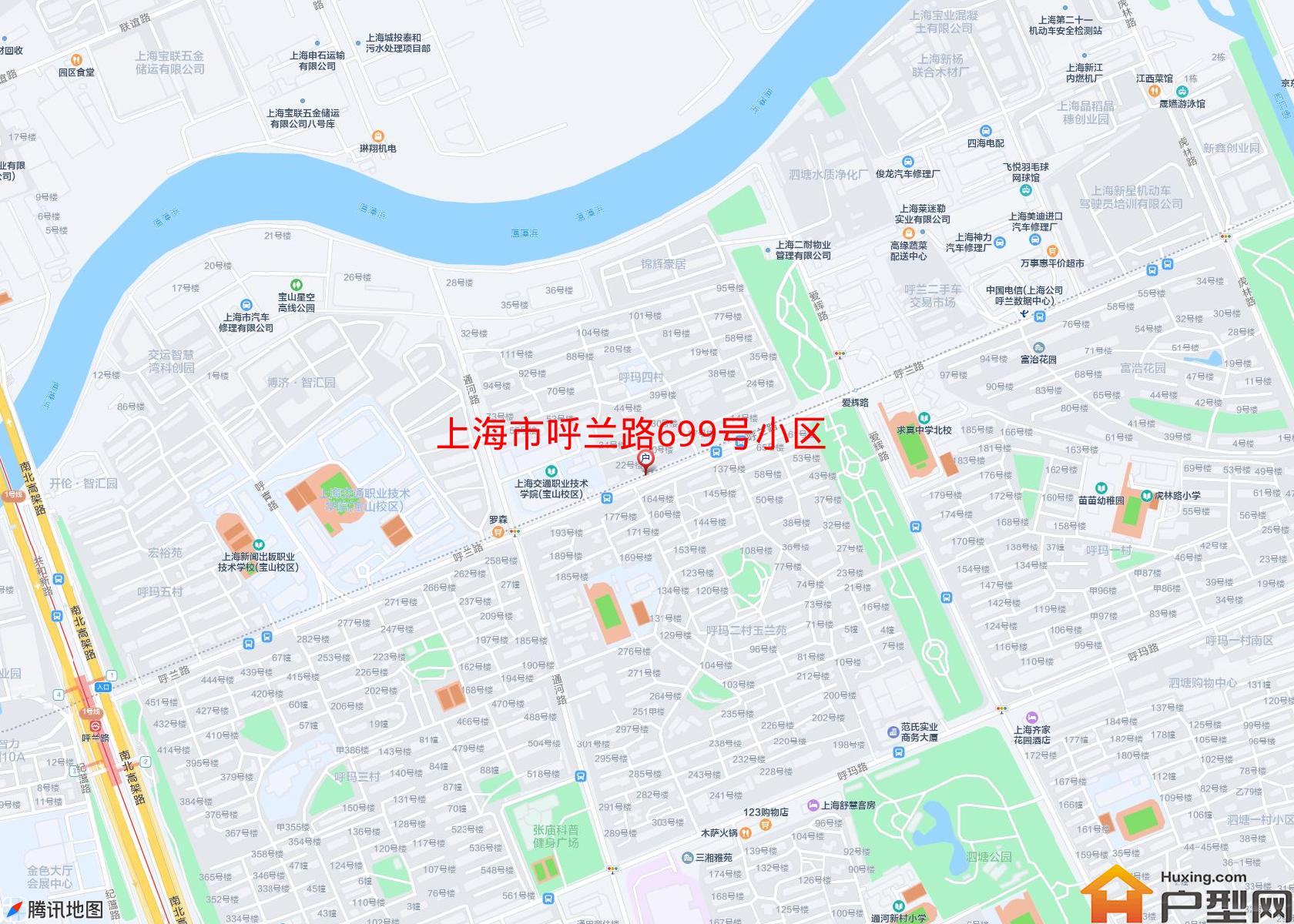 呼兰路699号小区小区 - 户型网