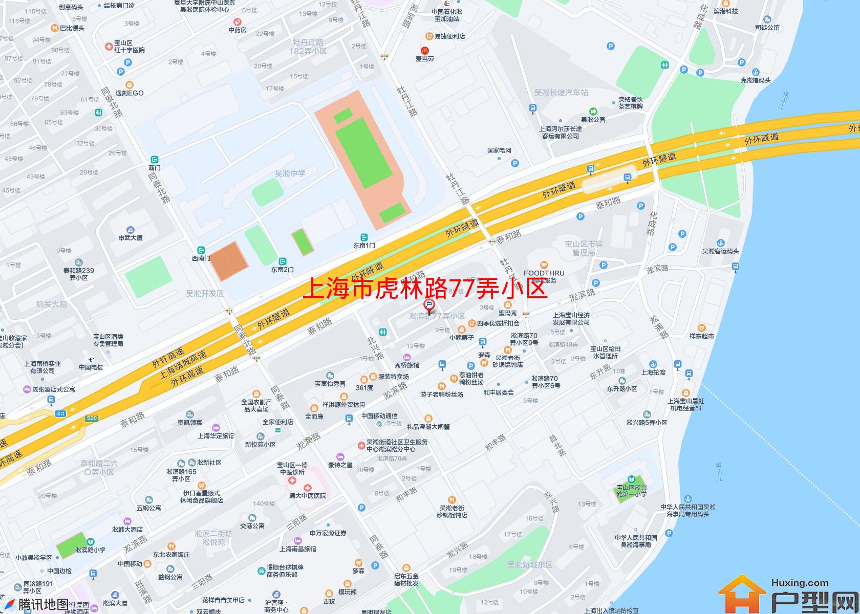 虎林路77弄小区小区 - 户型网