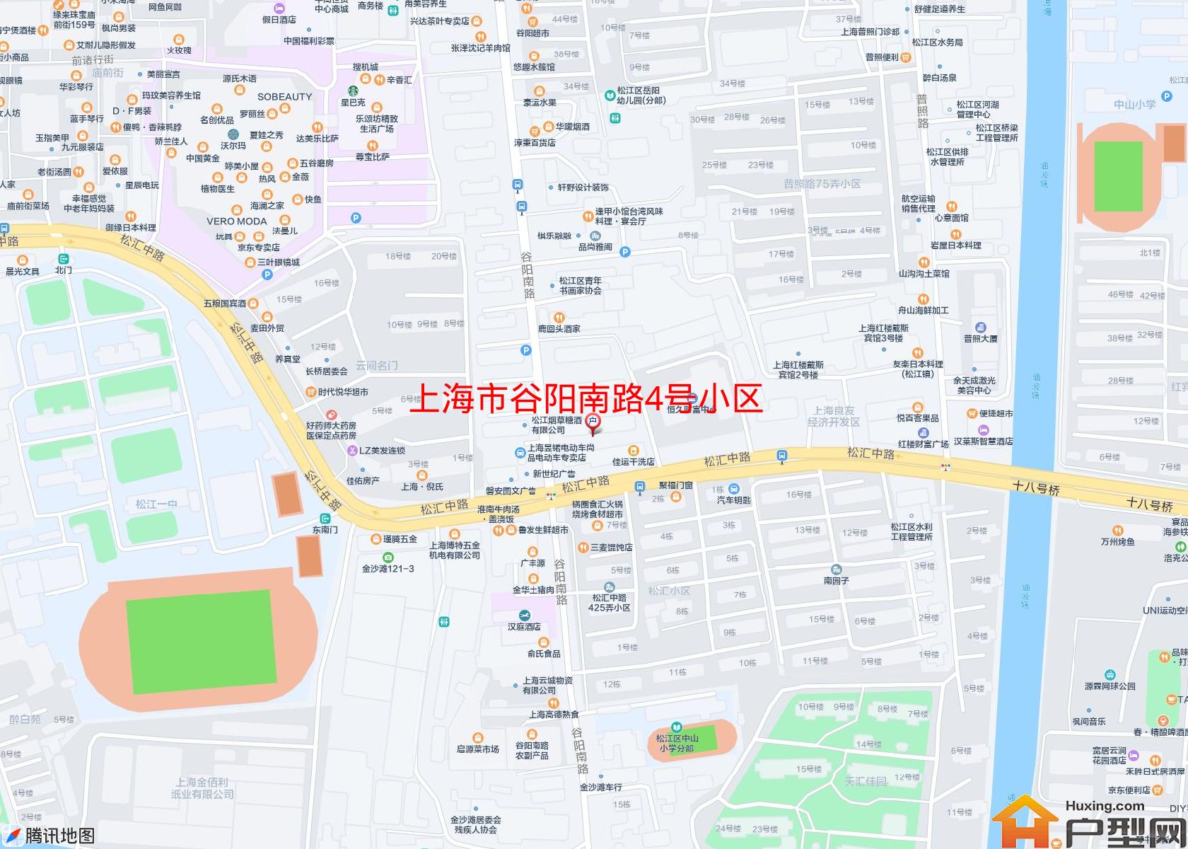 谷阳南路4号小区小区 - 户型网