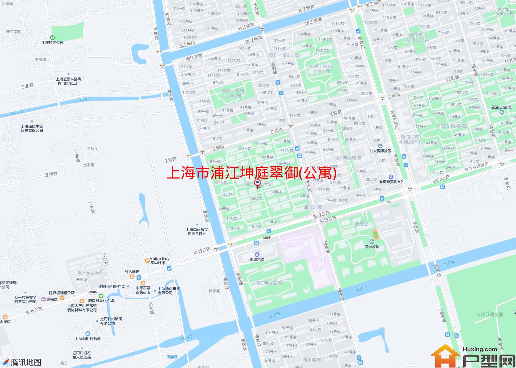 浦江坤庭翠御(公寓)小区 - 户型网